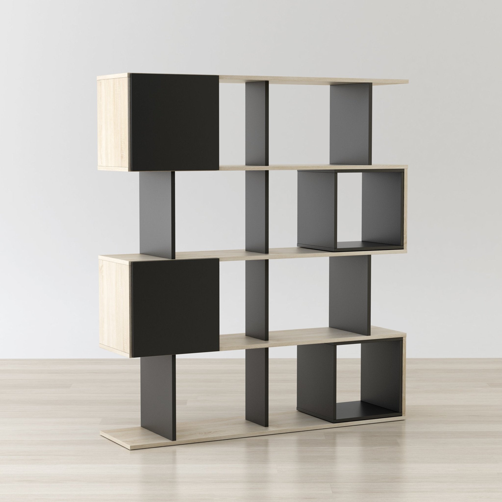 Alliance Geometric Bookcase – () by Modern Haus