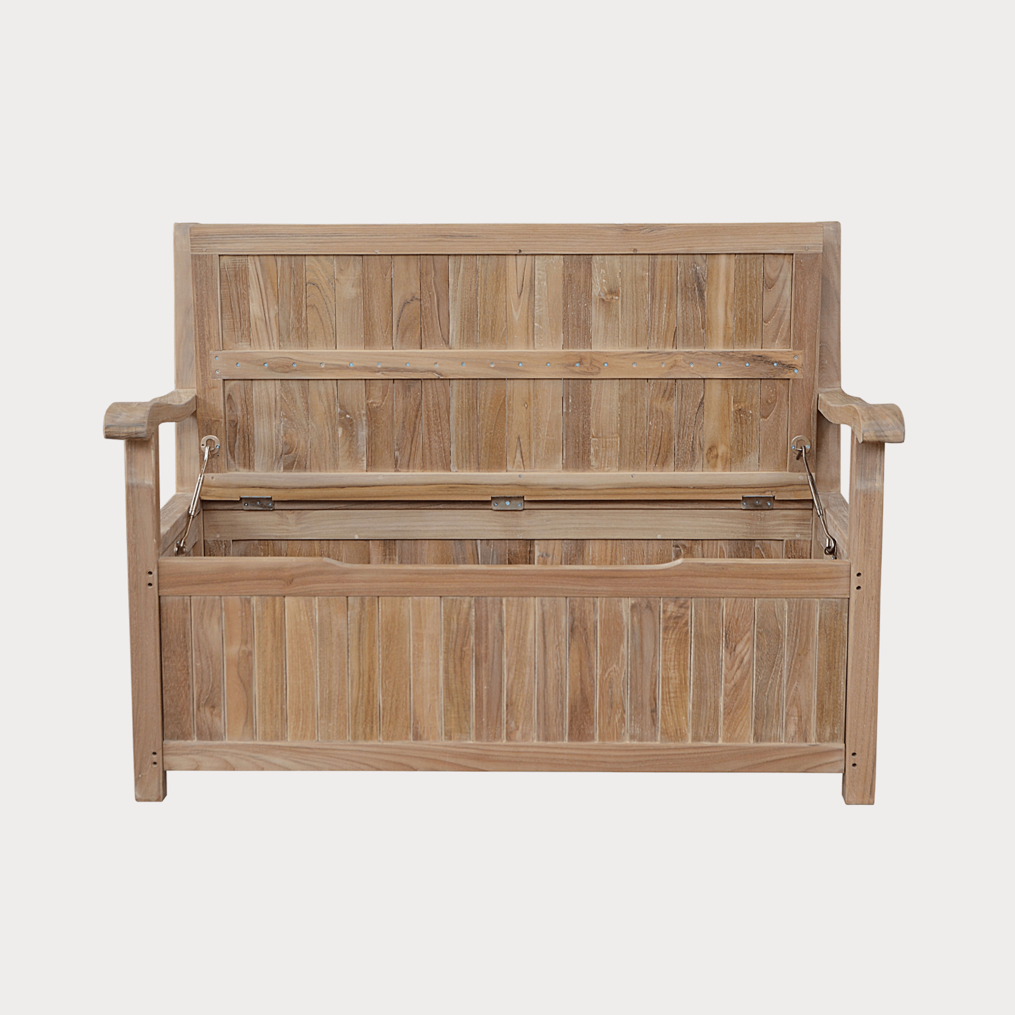 Anderson Teak Vilano Storage Bench – Teak Bench () by Anderson Teak