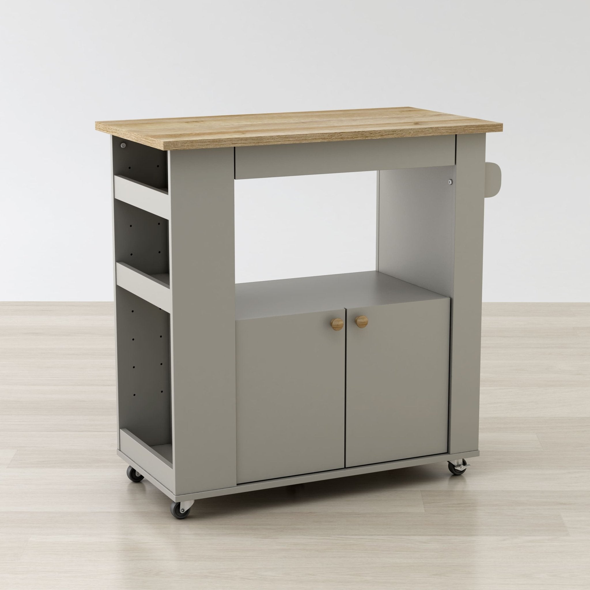 Astor 35" Kitchen Cart – () by Modern Haus
