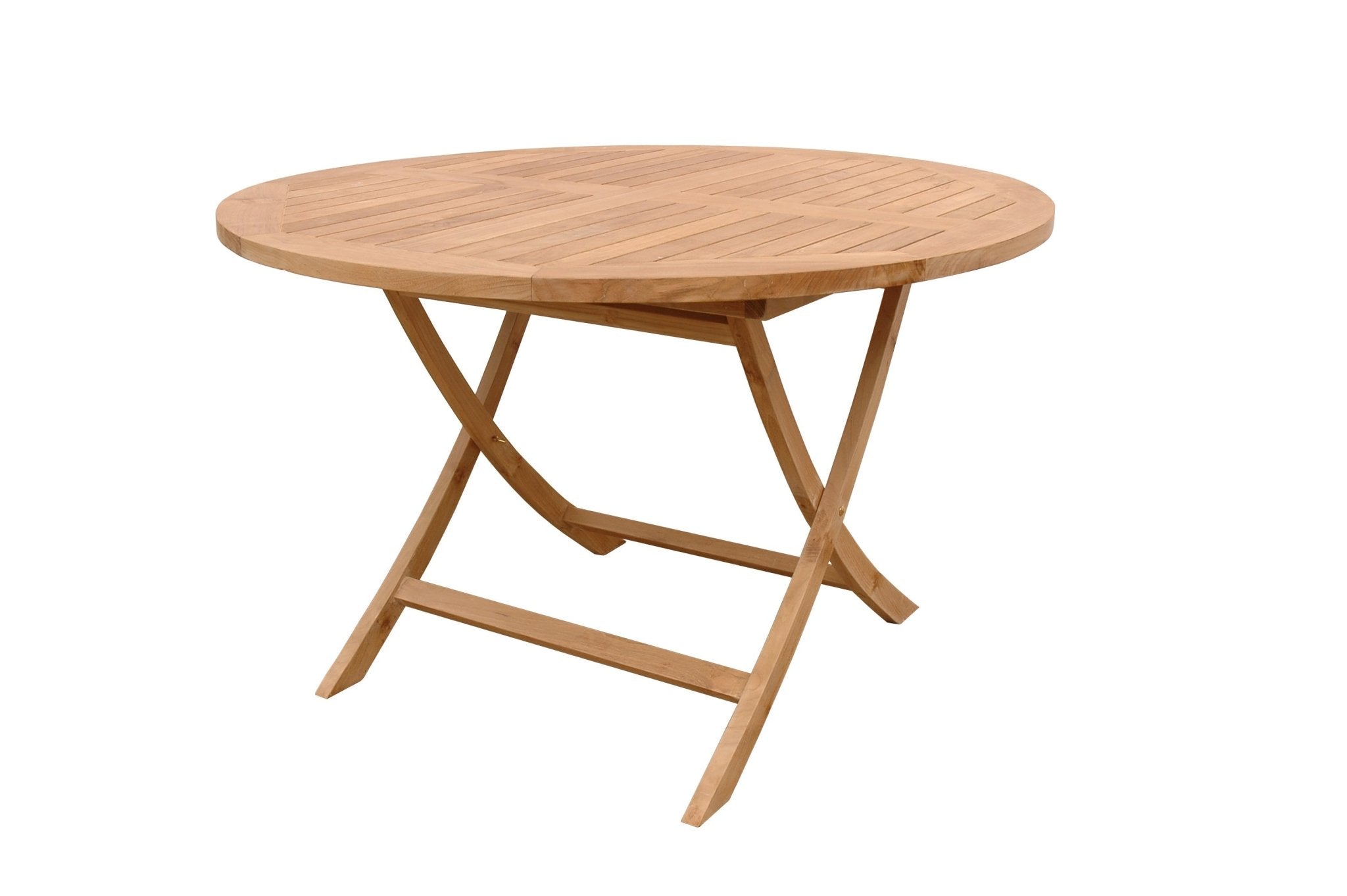 Bahama 47" Round Folding Table – () by Anderson Teak