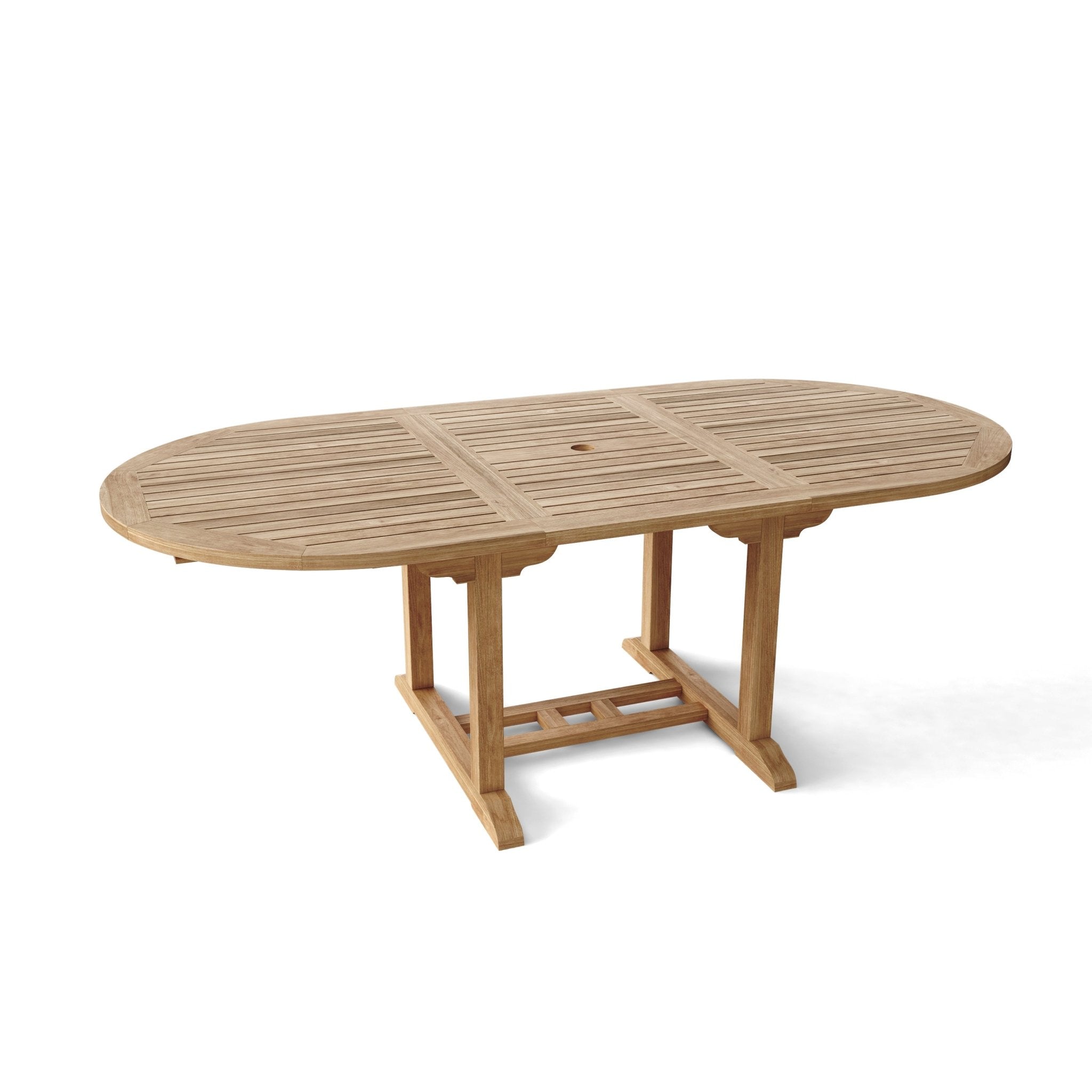 Bahama 87" Oval Extension Table – Outdoor Tables () by Anderson Teak