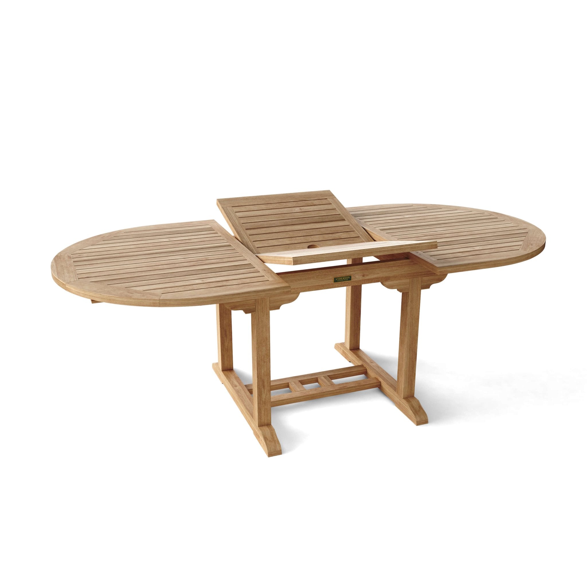 Bahama 87" Oval Extension Table – Outdoor Tables () by Anderson Teak
