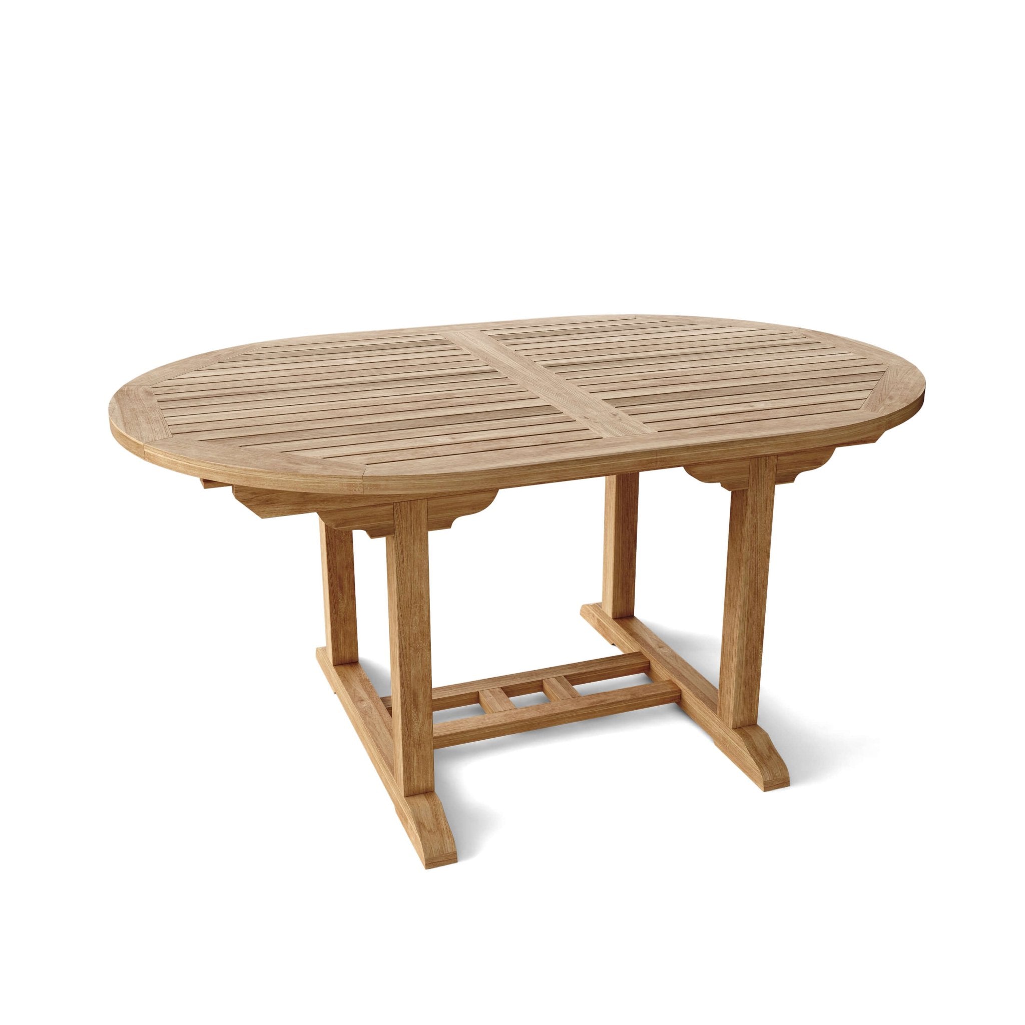 Bahama 87" Oval Extension Table – Outdoor Tables () by Anderson Teak