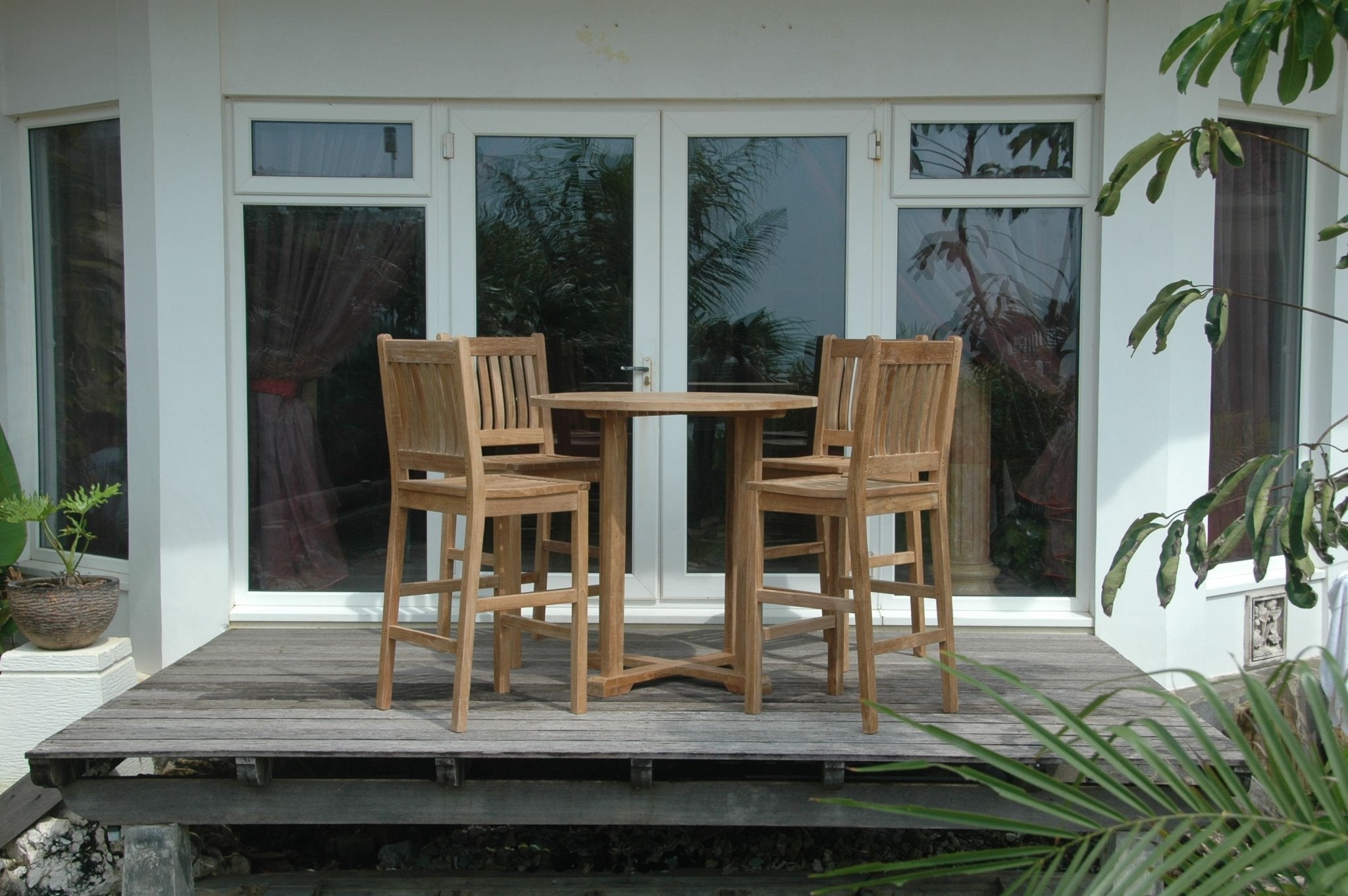 Bahama Avalon Bar Table Set – () by Anderson Teak
