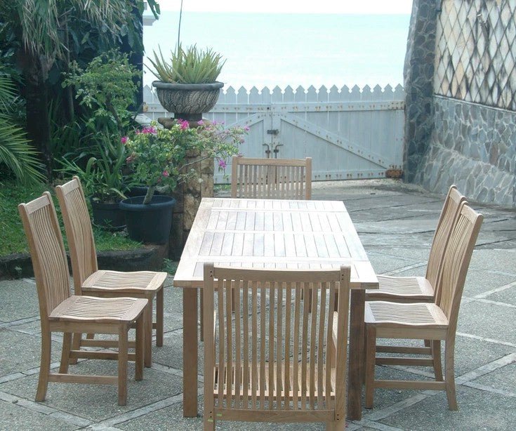 Bahama Chicago 7 - pc Dining Table Set – () by Anderson Teak