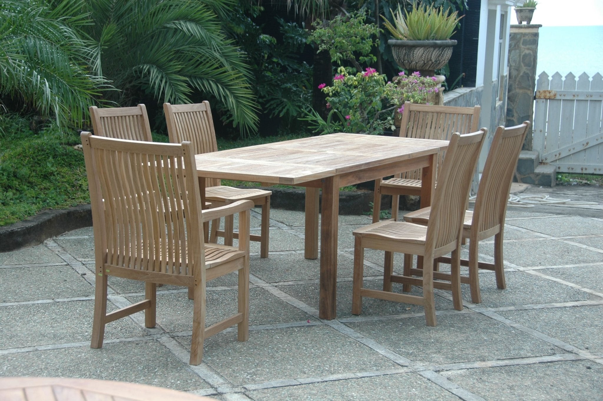 Bahama Chicago 7 - pc Dining Table Set – () by Anderson Teak