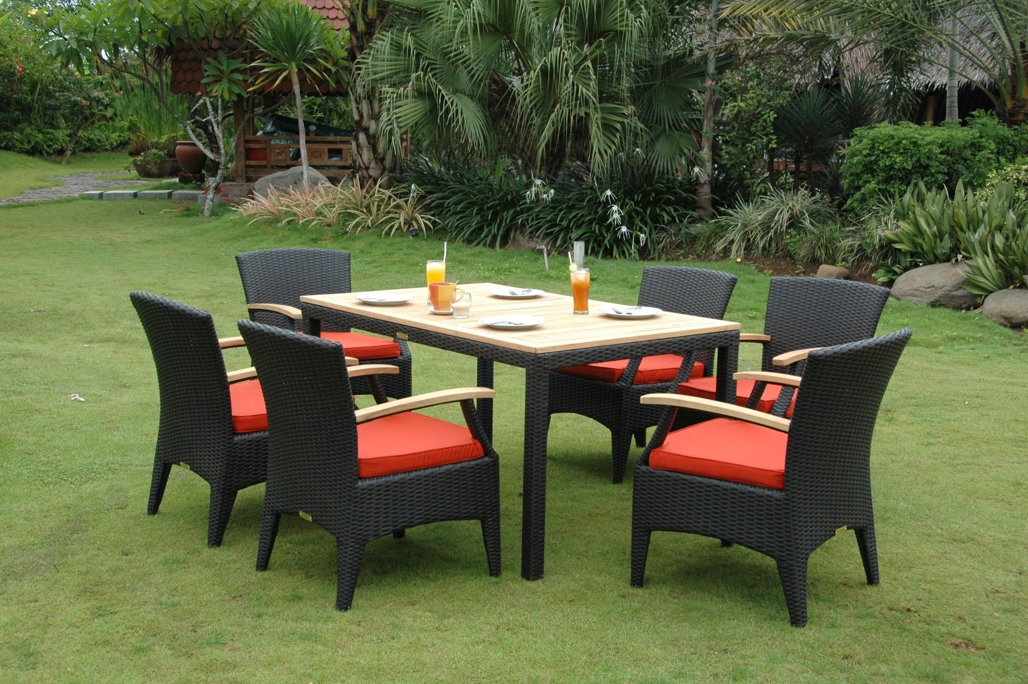 Bellagio Dining Table Set – () by Anderson Teak
