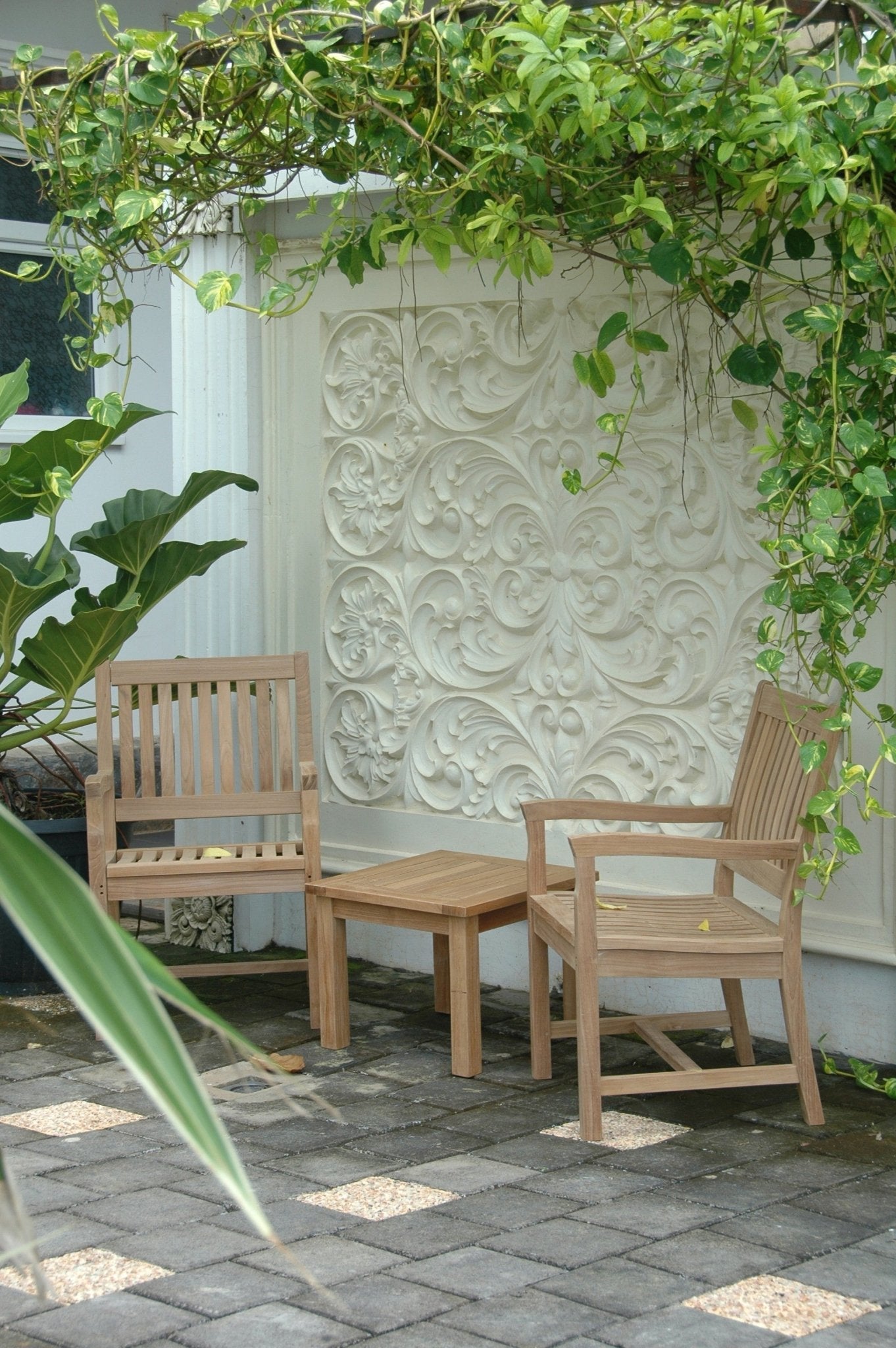 Bistro 3 - pc Table Set – () by Anderson Teak
