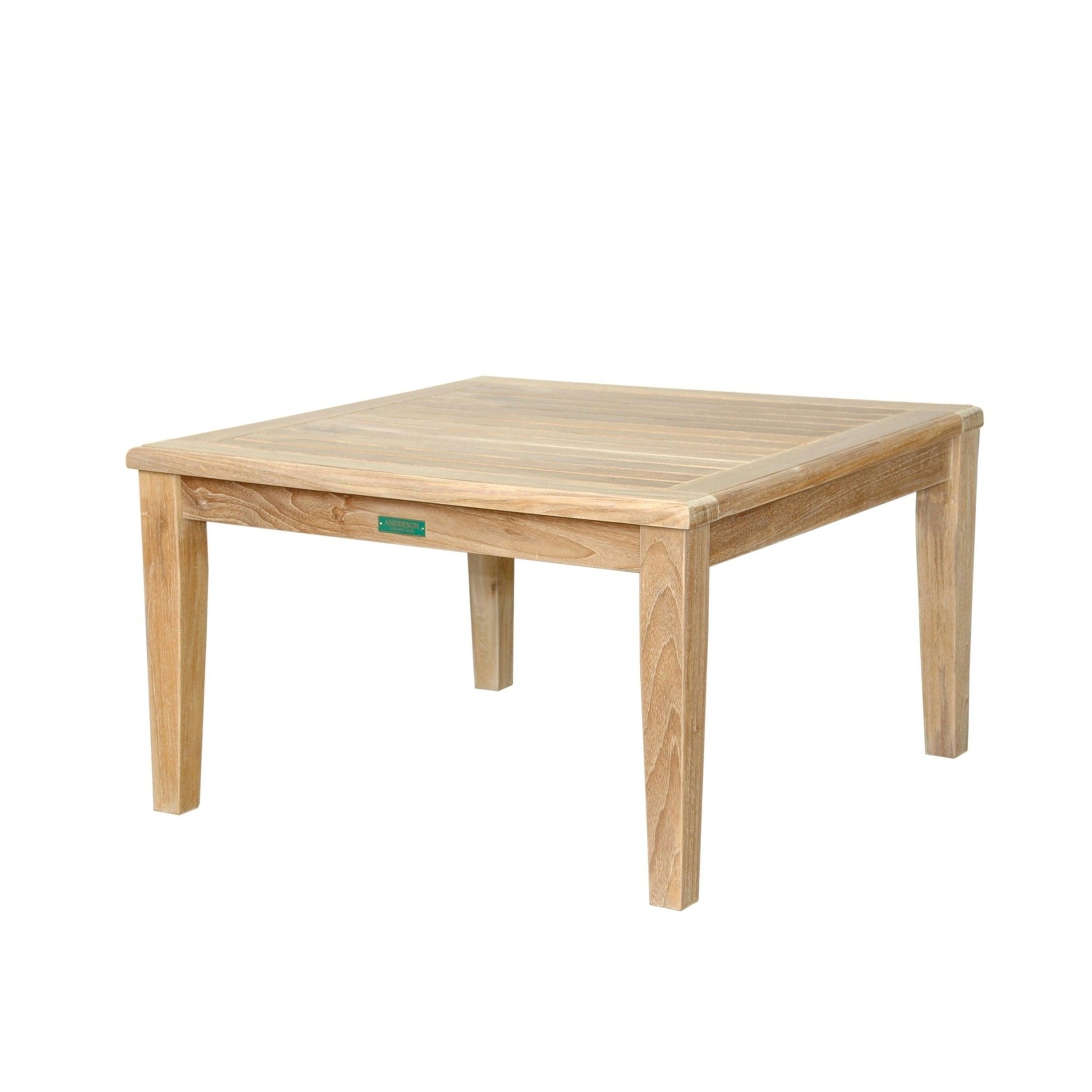 Brianna 32" Square Coffee Table – () by Anderson Teak
