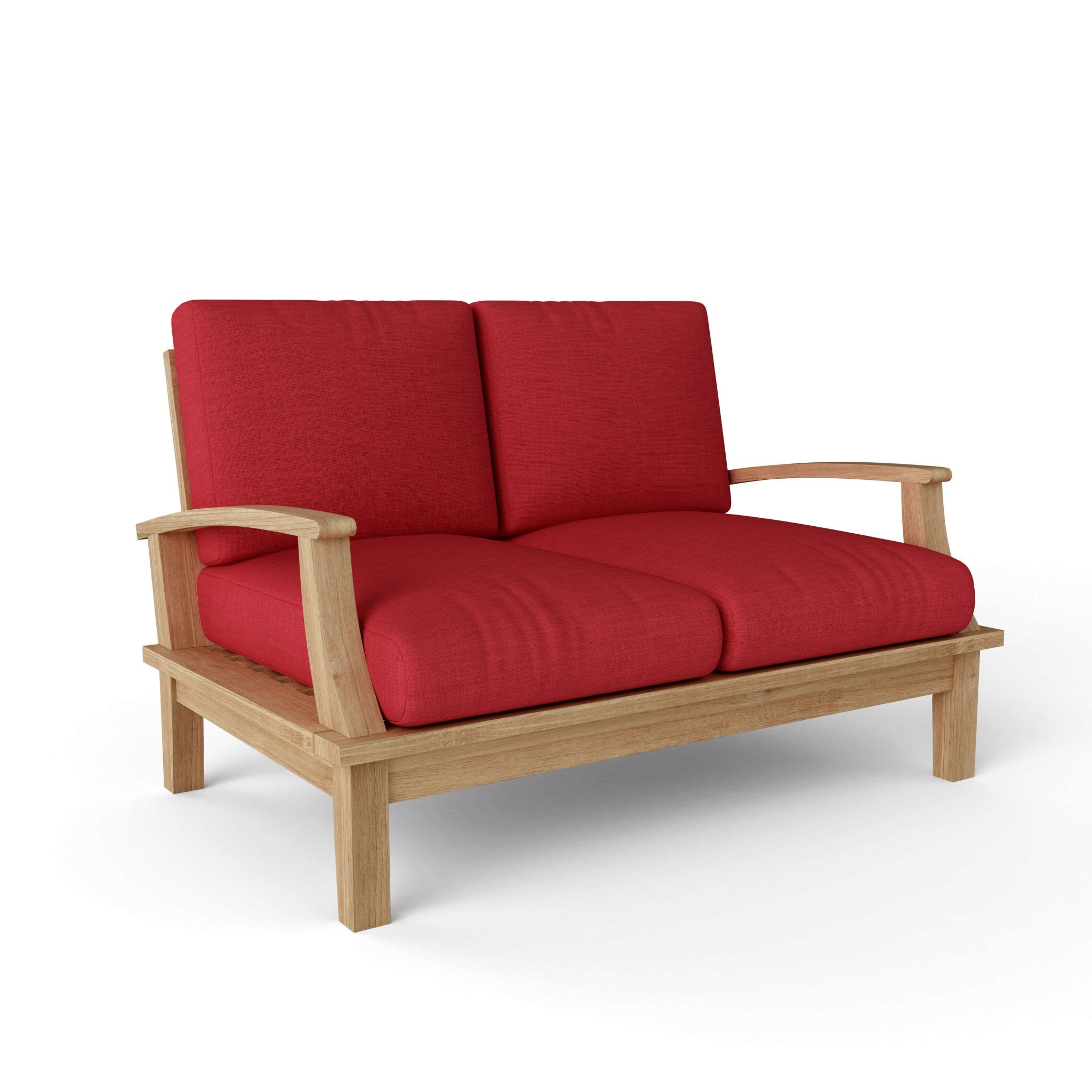 Brianna Deep Seating 5 - pc Set – (Jockey Red) by Anderson Teak
