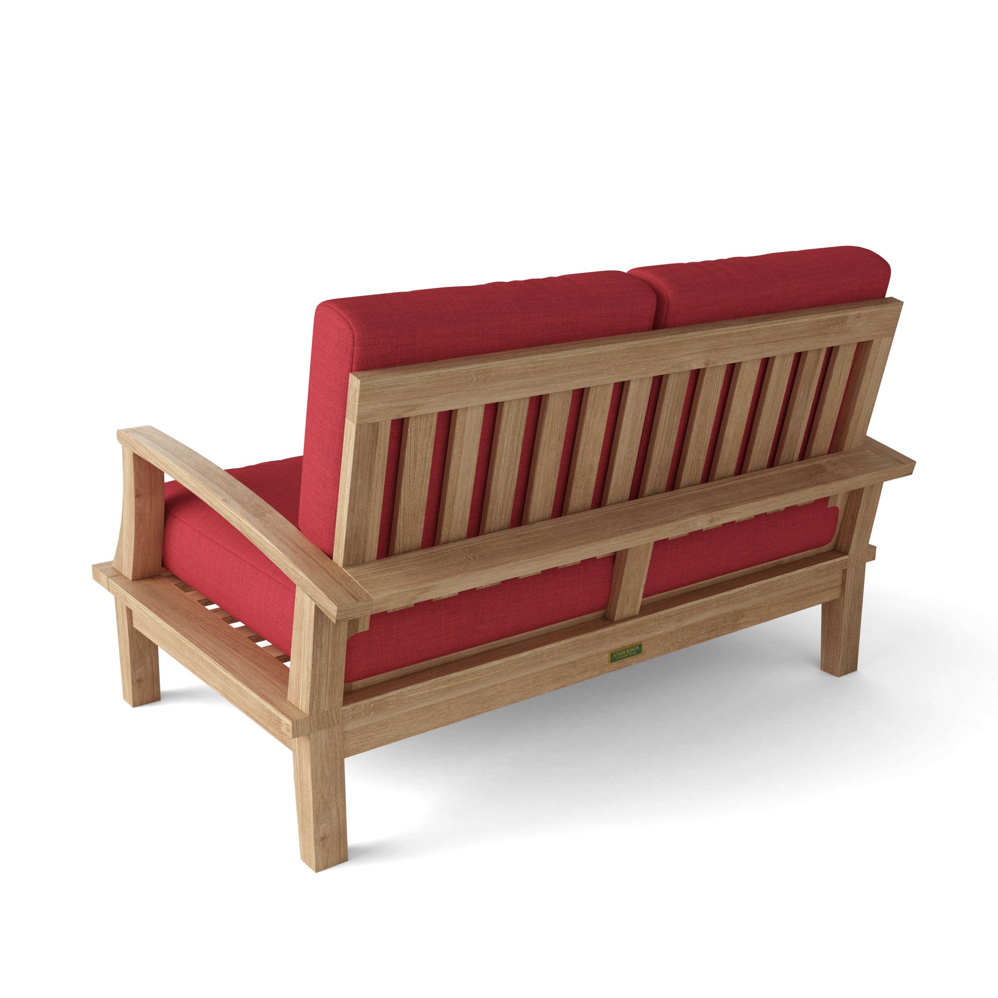 Brianna Deep Seating 5 - pc Set – (Jockey Red) by Anderson Teak