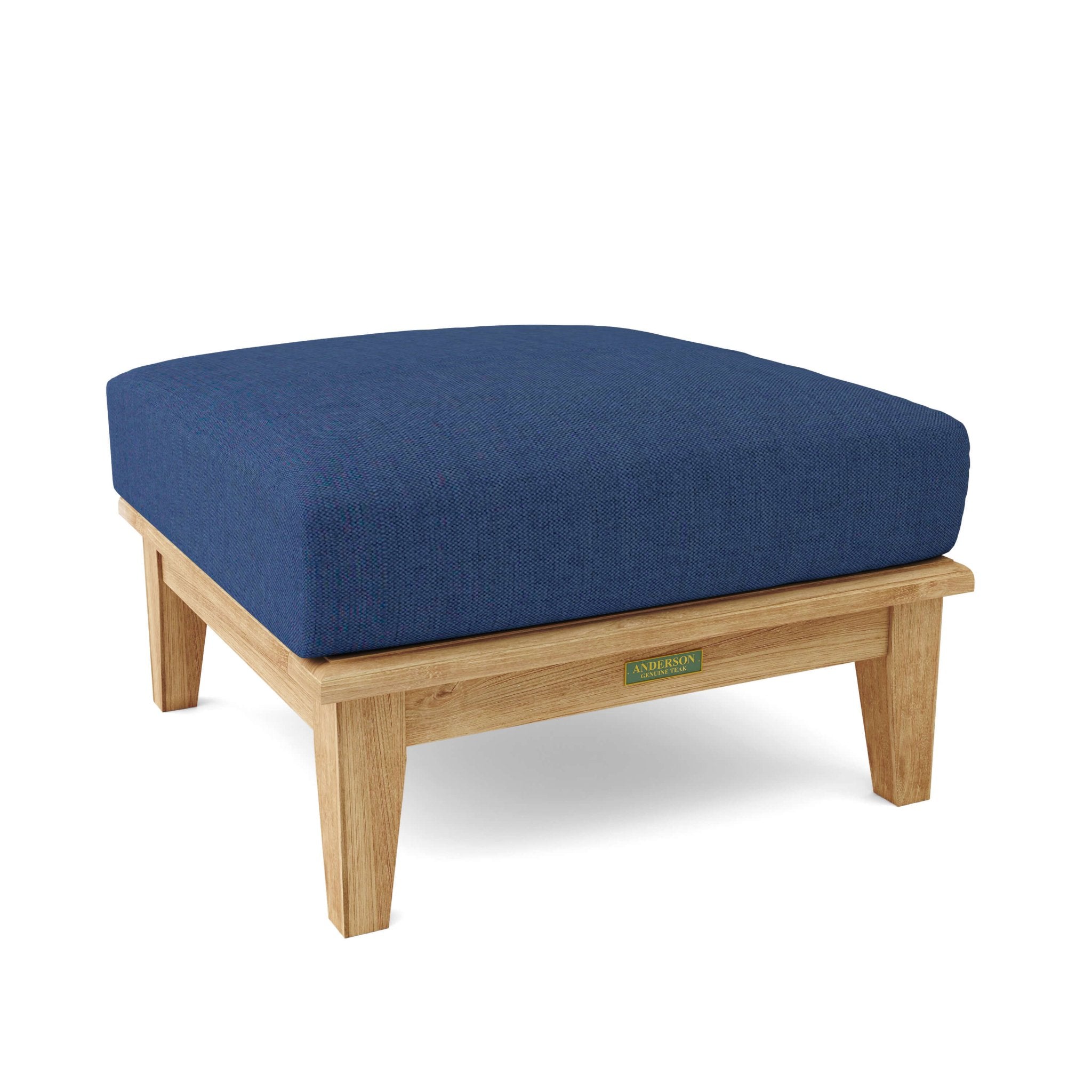 Brianna Deep Seating Ottoman – (Navy) by Anderson Teak