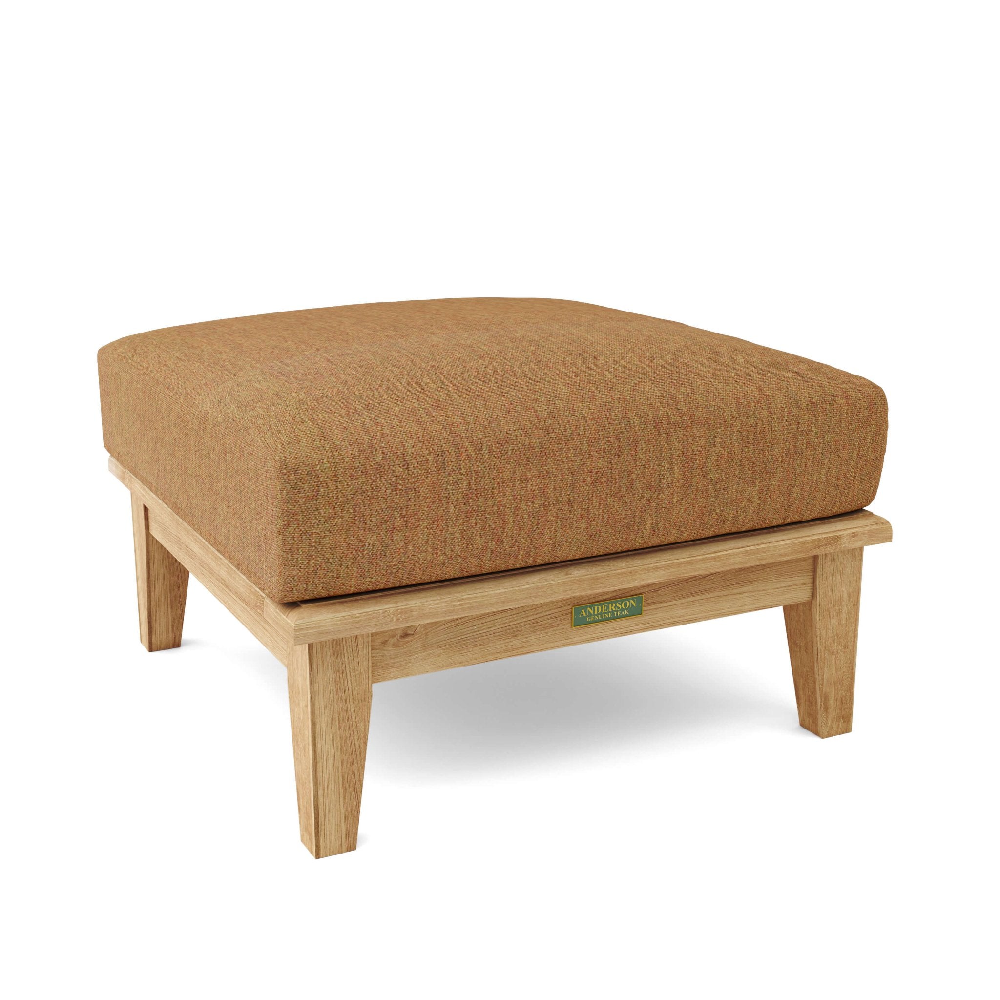 Brianna Deep Seating Ottoman – (Teak) by Anderson Teak