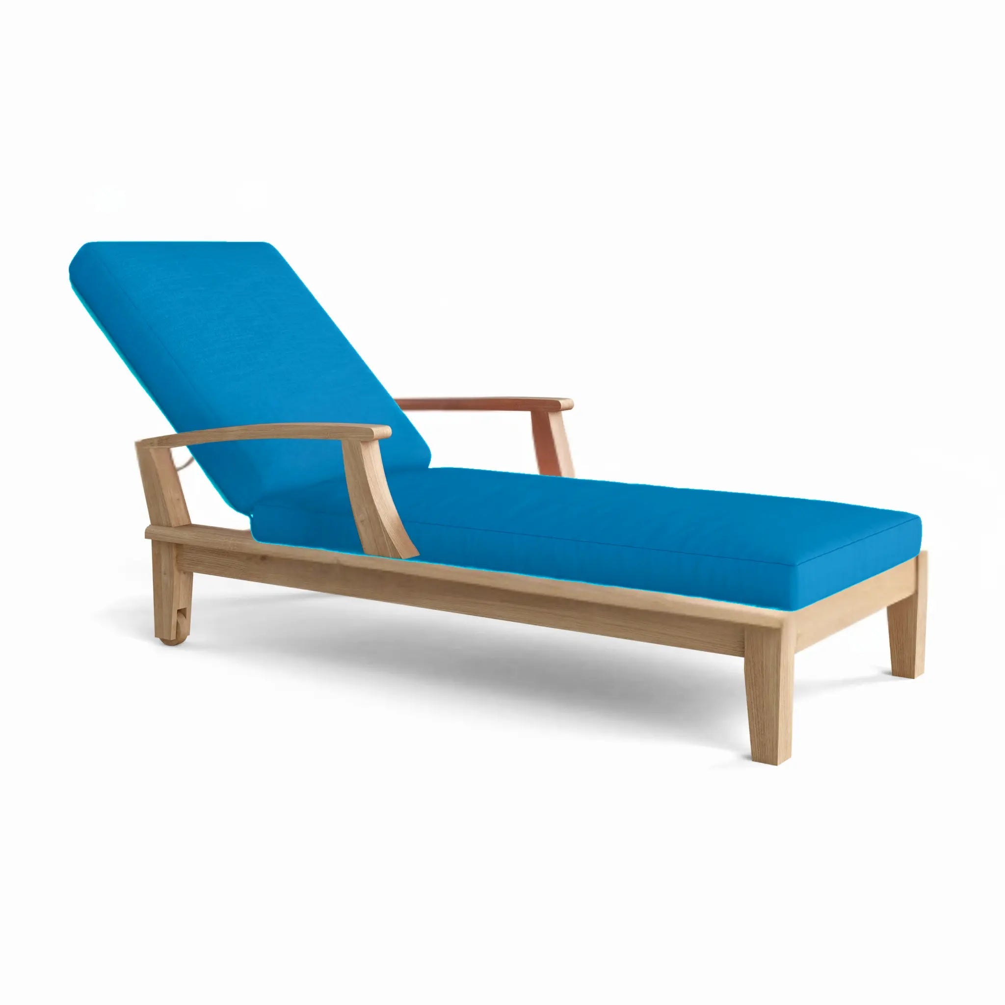 Brianna Sun Lounger – Teak Daybed (No Cushion) by Anderson Teak