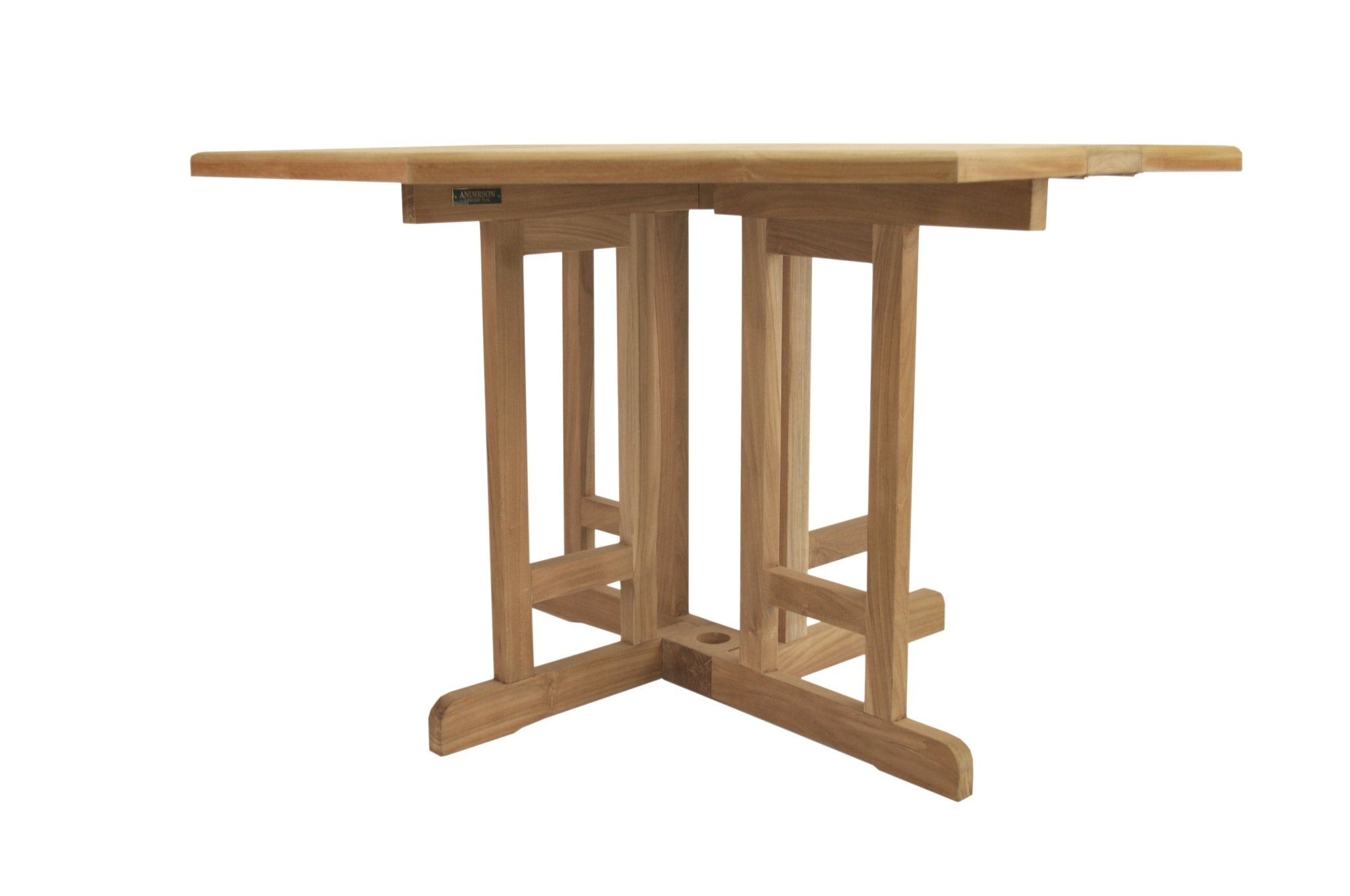 Butterfly 47" Octagonal Folding Table – () by Anderson Teak