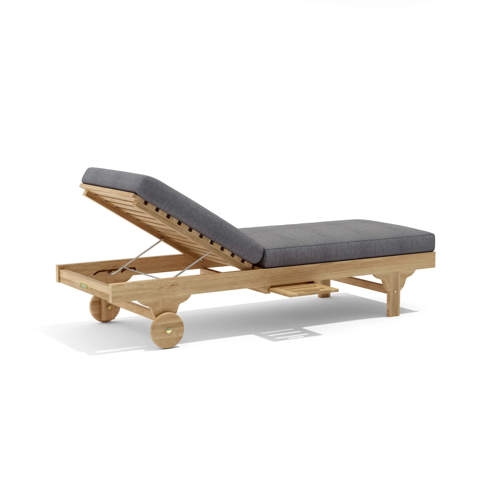 Capri New Sun Lounger – Teak Daybed (Cast Slate) by Anderson Teak