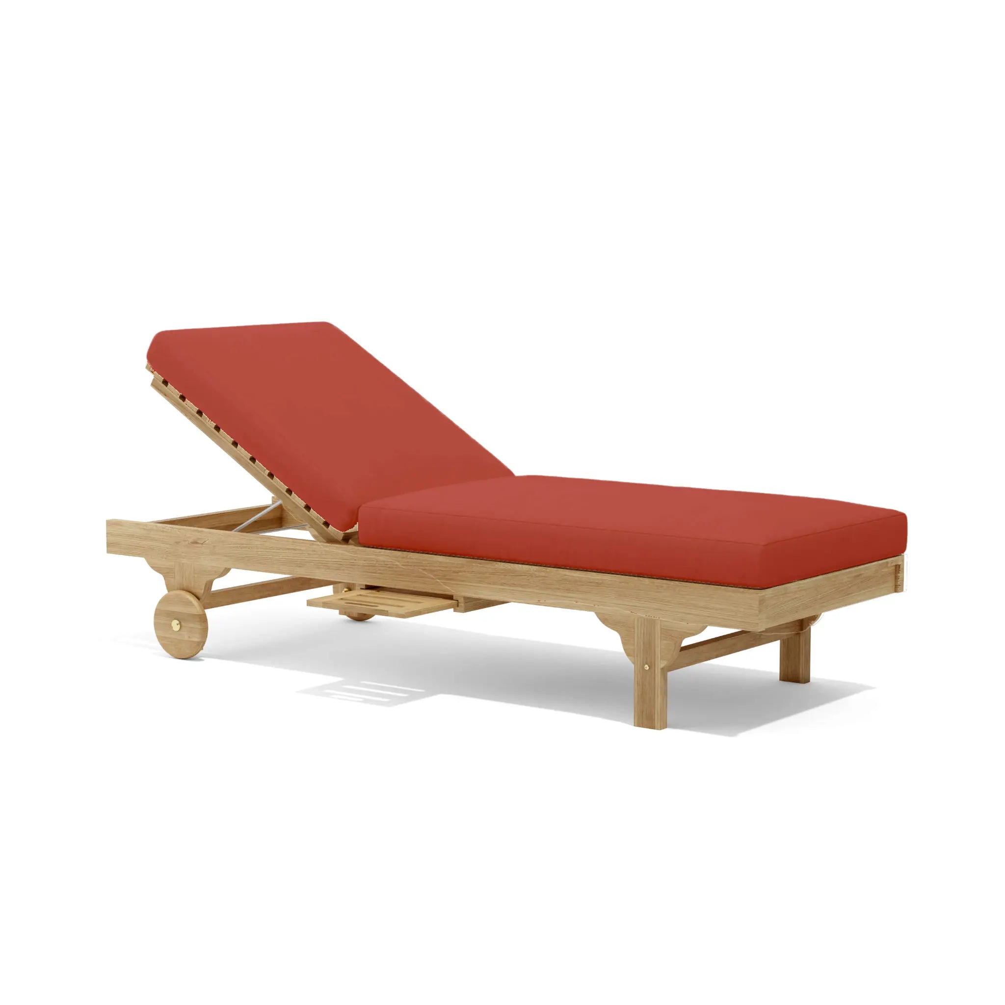 Capri New Sun Lounger – Teak Daybed (Henna) by Anderson Teak