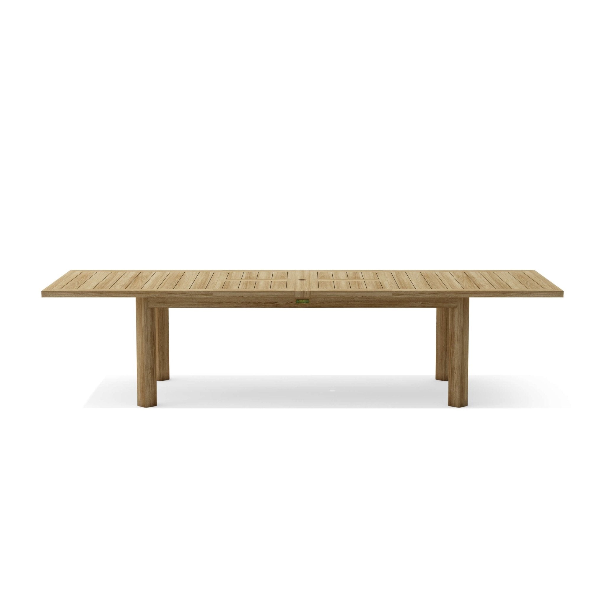 Chelsea 13 - pc Rectangular Double Extension Dining Table Set – Extension Dining Table Set () by Anderson Teak