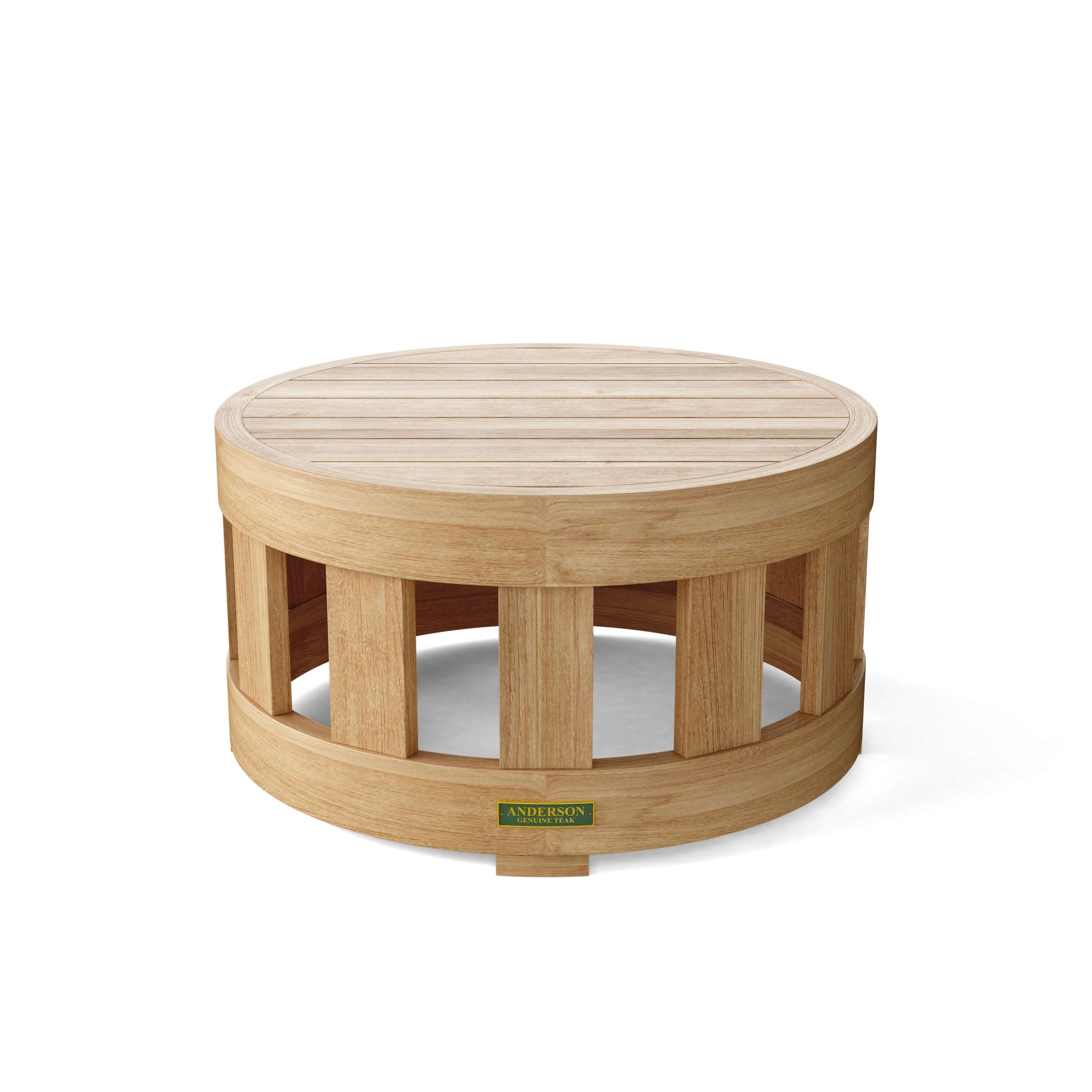 Circular Coffee Table – () by Anderson Teak