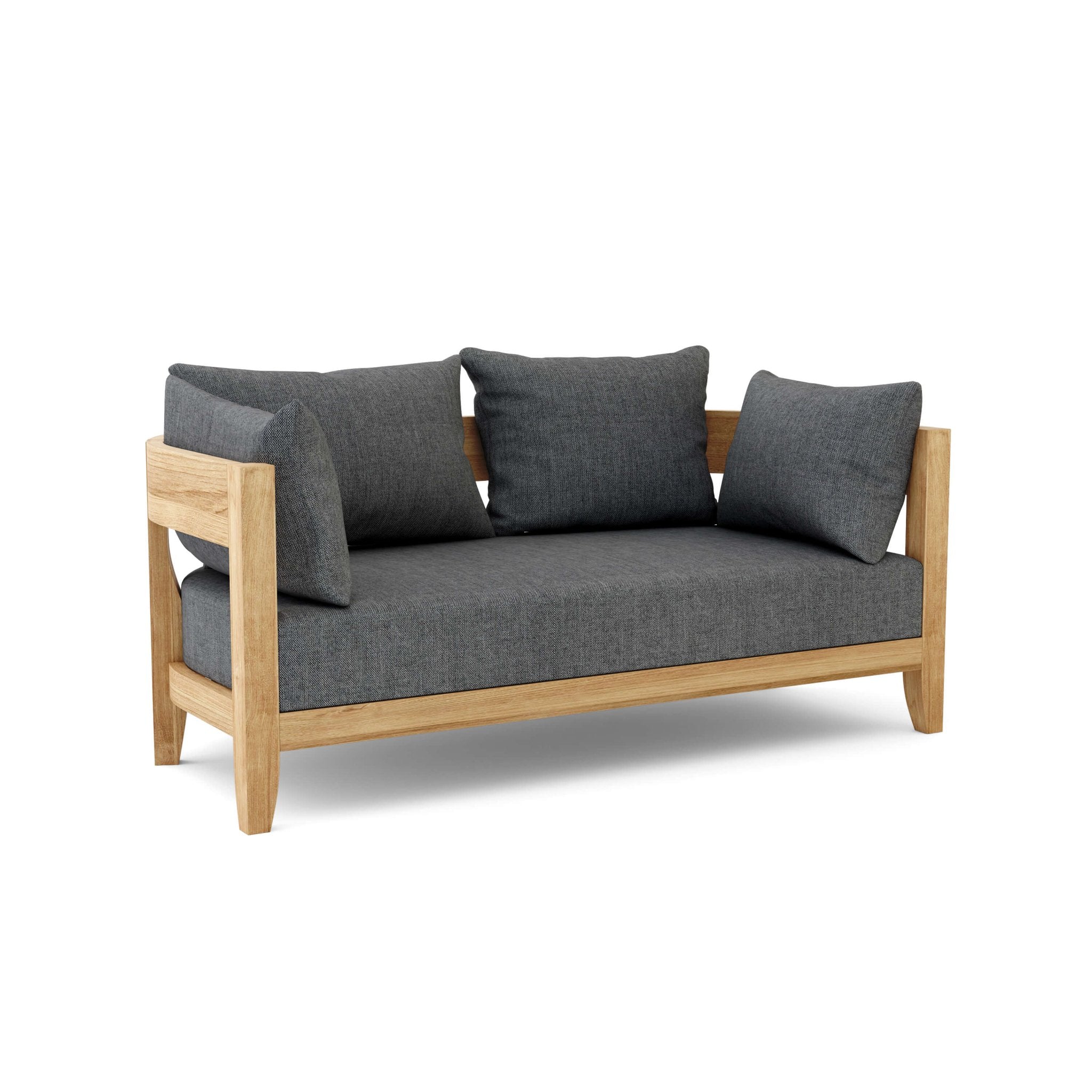 Coronado Deep Seating Loveseat – (Cast Charcoal) by Anderson Teak