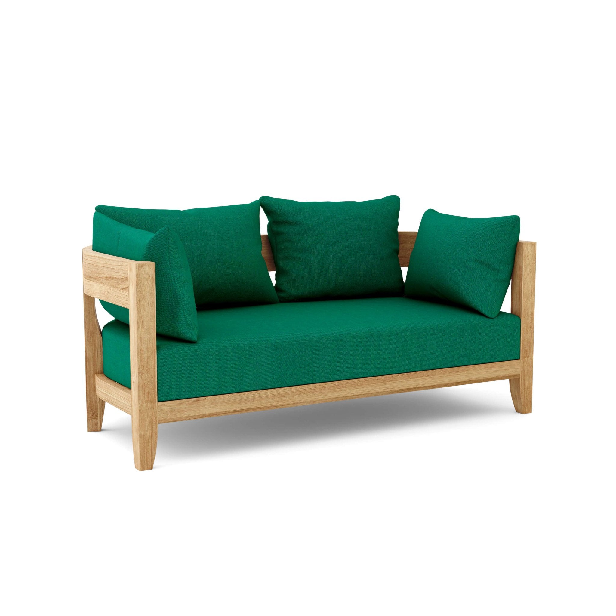 Coronado Deep Seating Loveseat – (Forest Green) by Anderson Teak