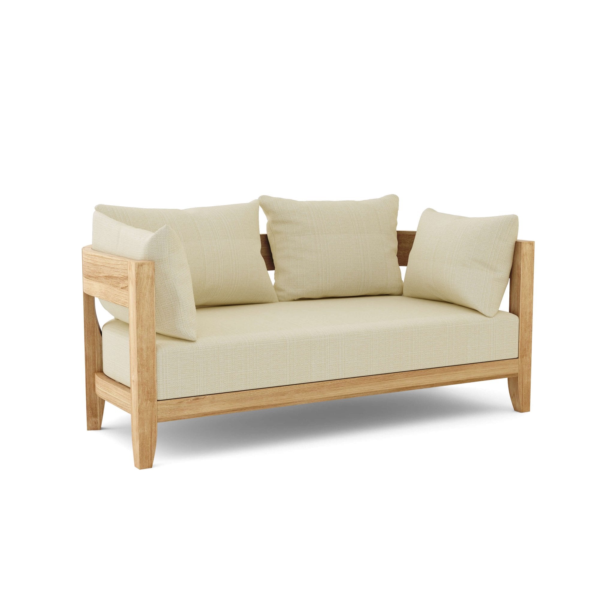 Coronado Deep Seating Loveseat – (Linen Antique Beige) by Anderson Teak