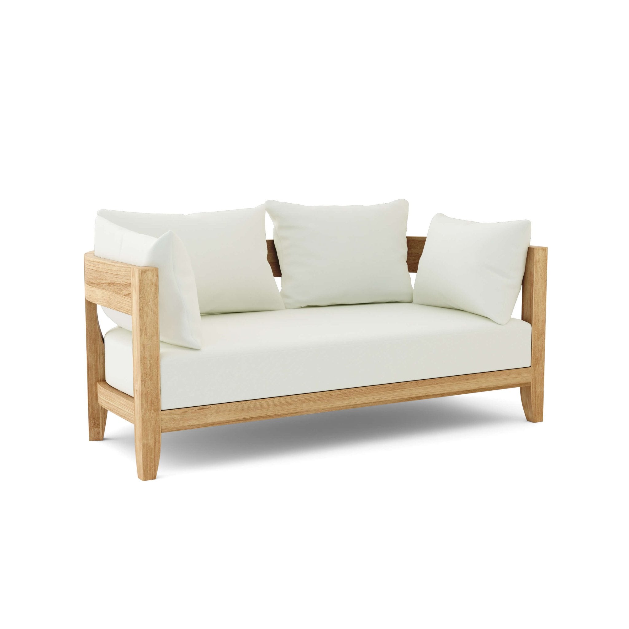 Coronado Deep Seating Loveseat – (Natural) by Anderson Teak