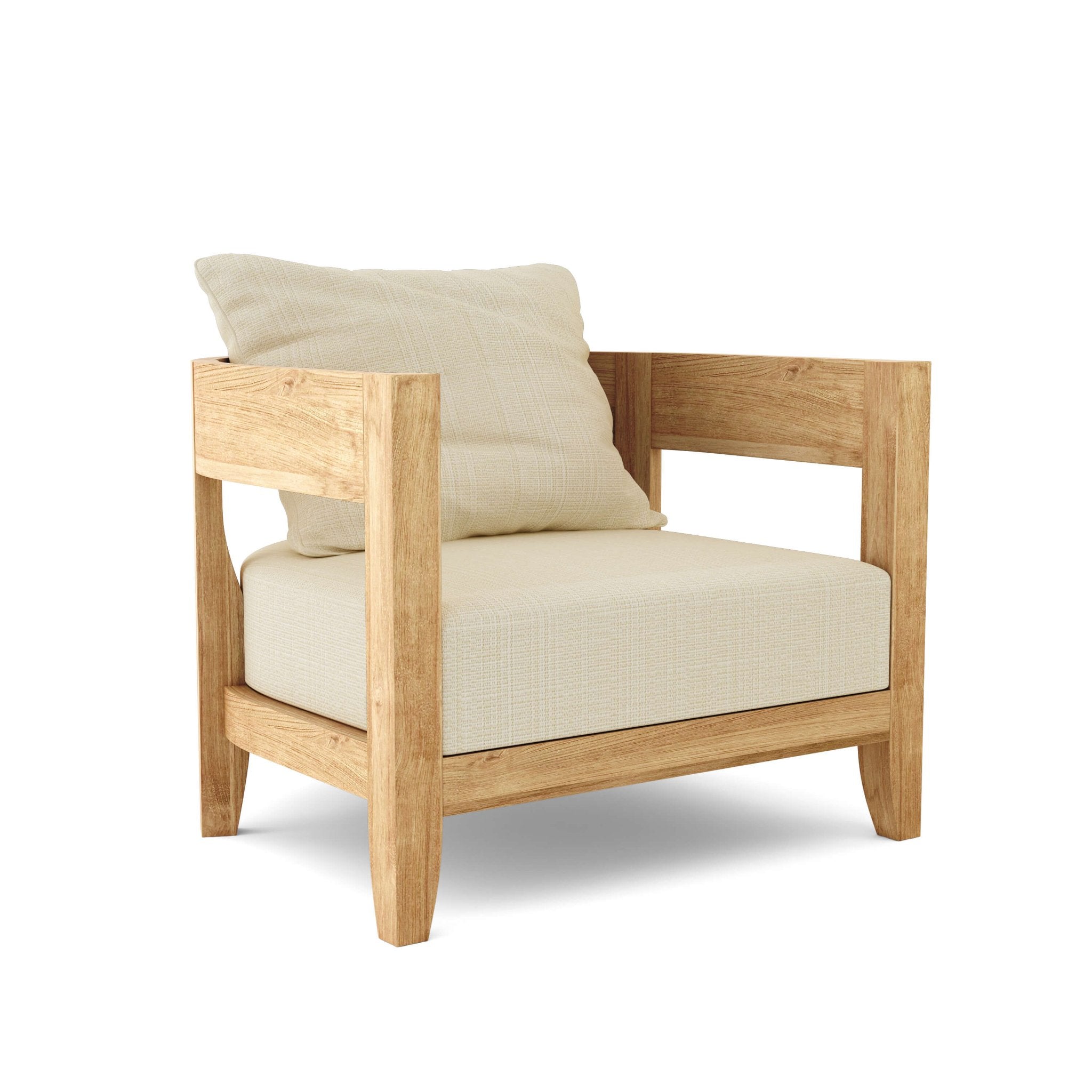 Coronado Deep Seating Set – Outdoor Seating (Linen Antique Beige) by Anderson Teak