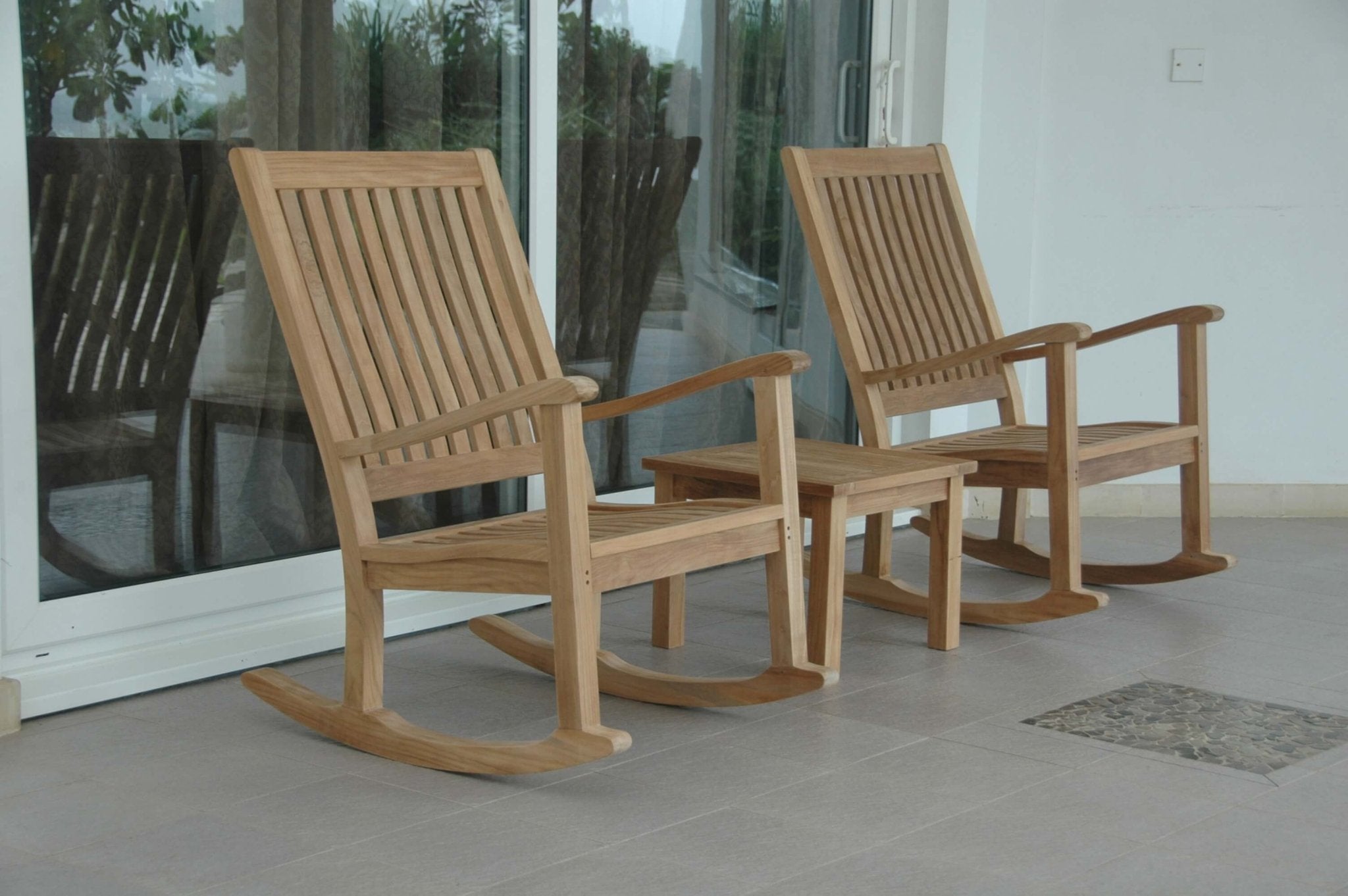 Del 3 - pc - Amo Rocking Armchair Set – () by Anderson Teak