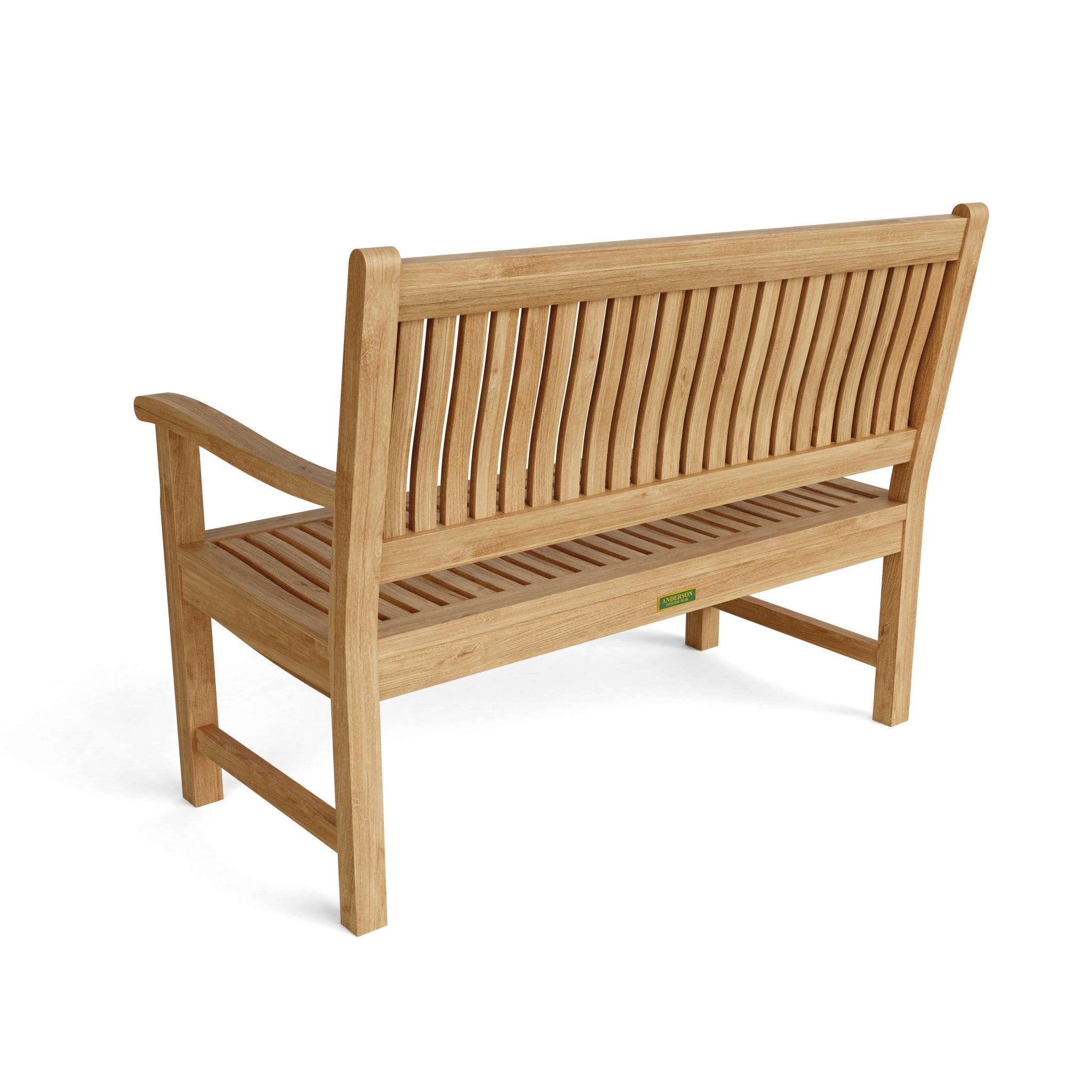 Del - Amo 2 Seater Bench – Teak Bench () by Anderson Teak