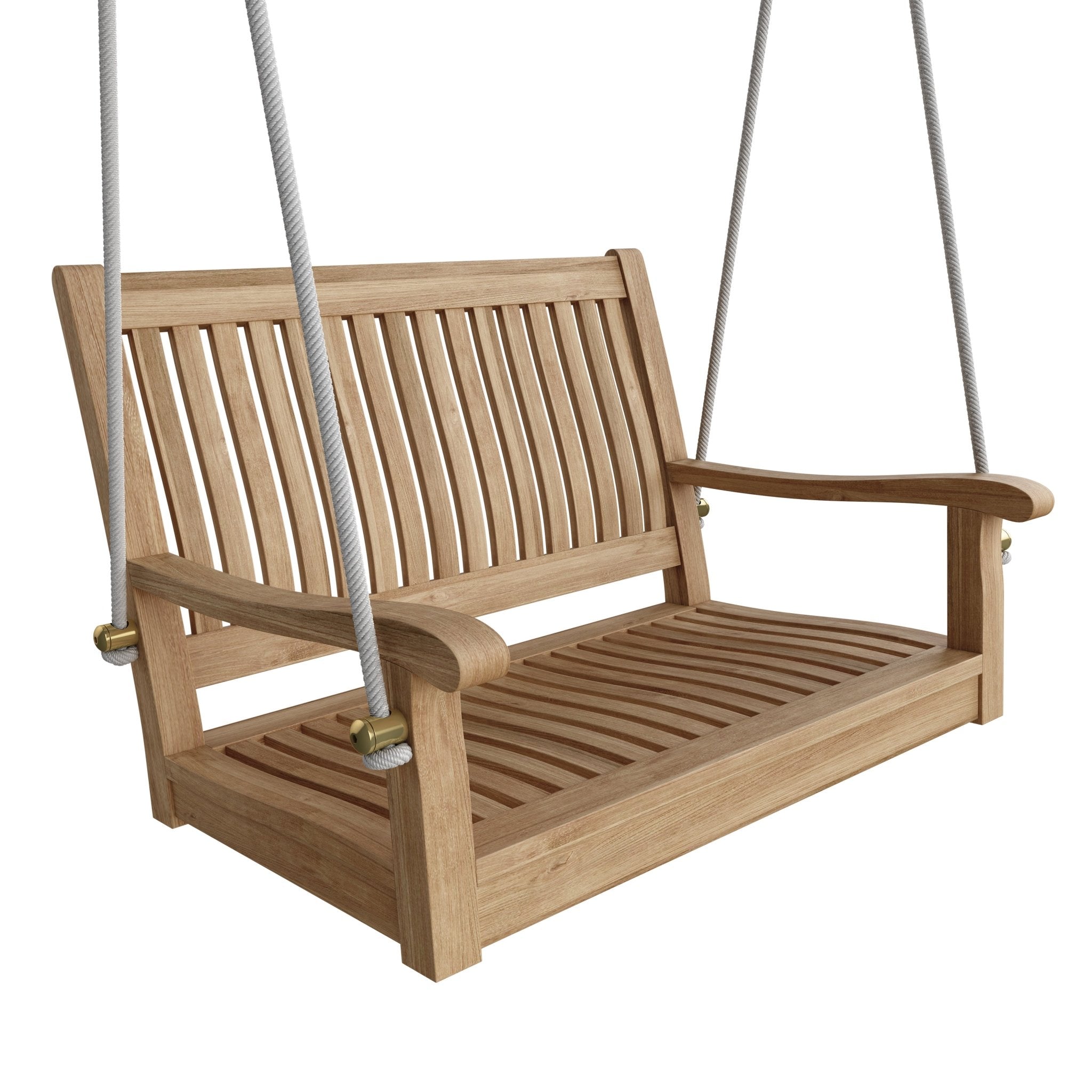 Del - Amo 36" Straight Swing Bench – Teak Bench (None) by Anderson Teak