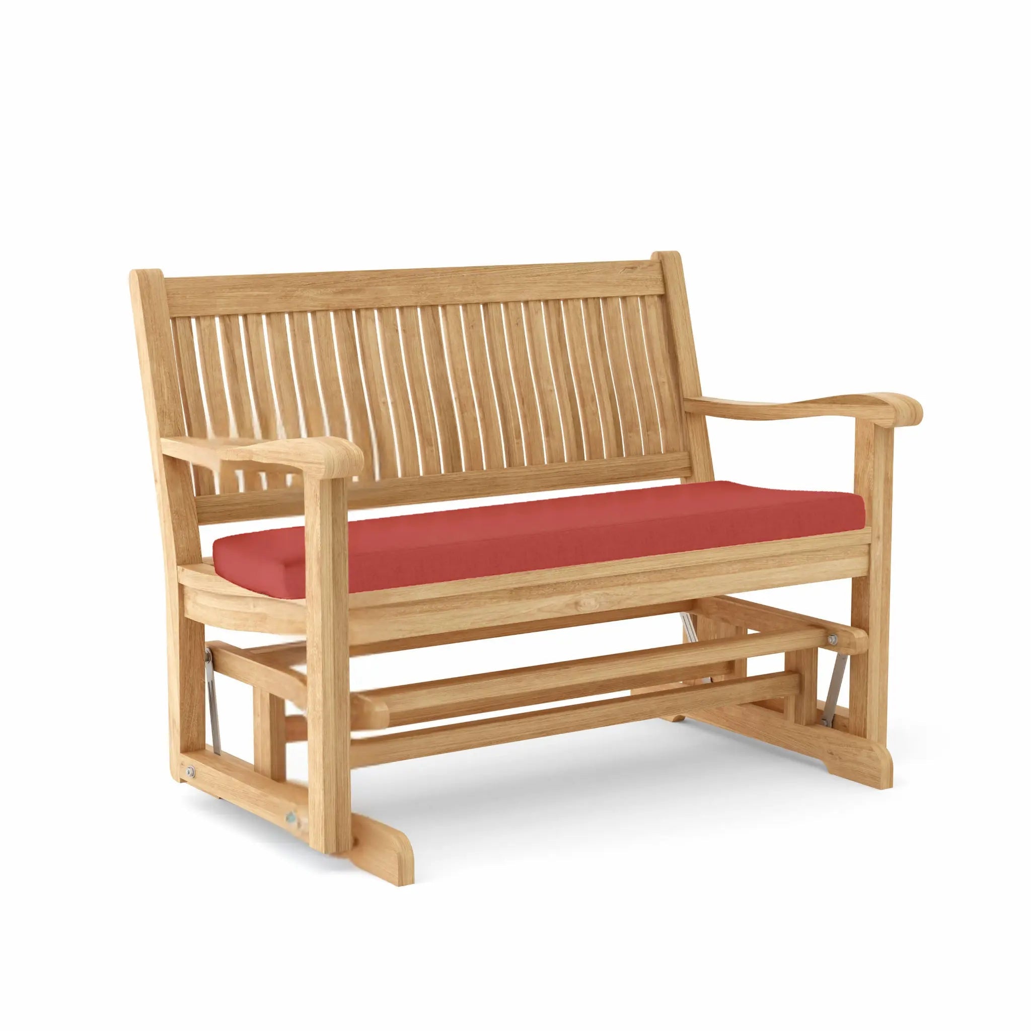 Del - Amo Glider – Teak Bench (Henna) by Anderson Teak