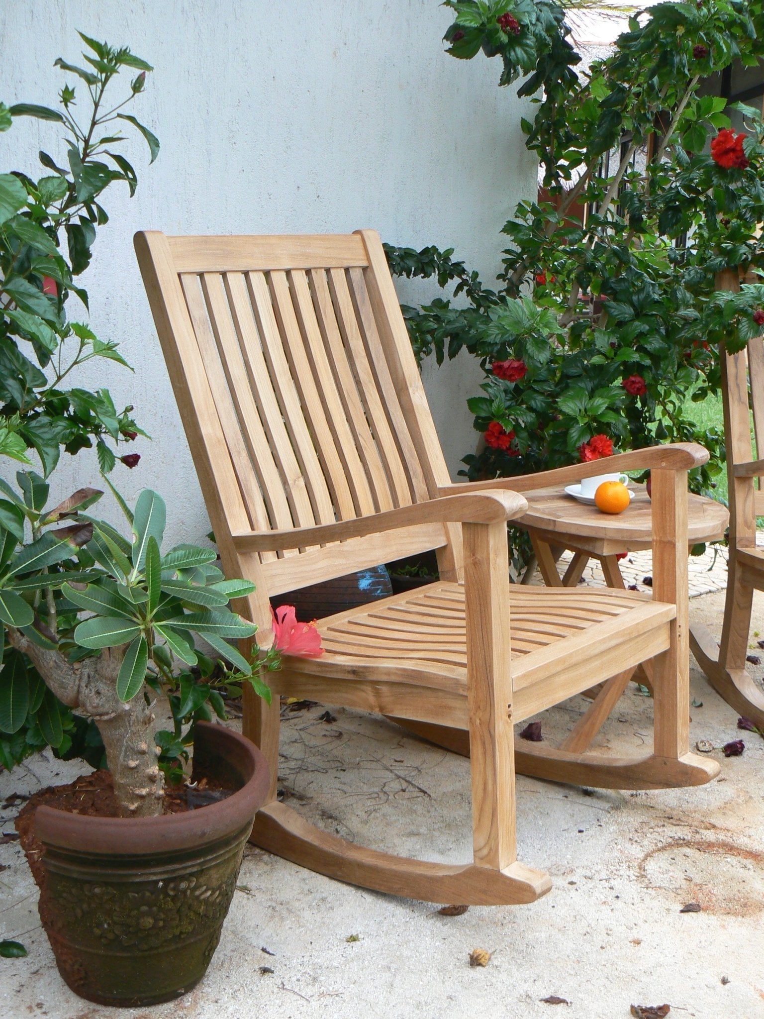 Del - Amo Rocking Armchair – () by Anderson Teak