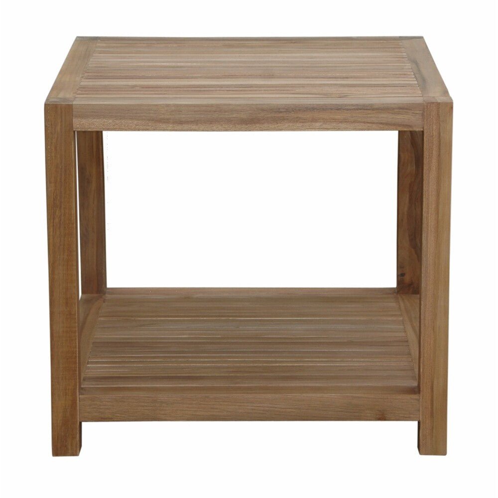 Glenmore Side Table with Shelf – () by Chapman Collection