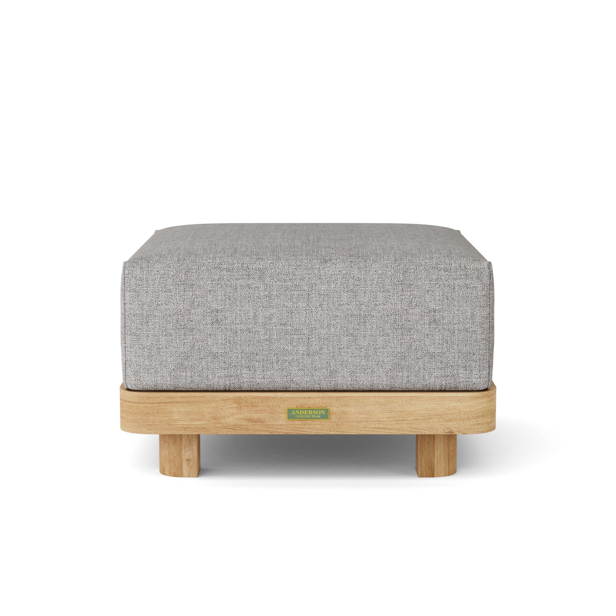 Granada Ottoman – Furniture (Linen Antique Beige) by Anderson Teak