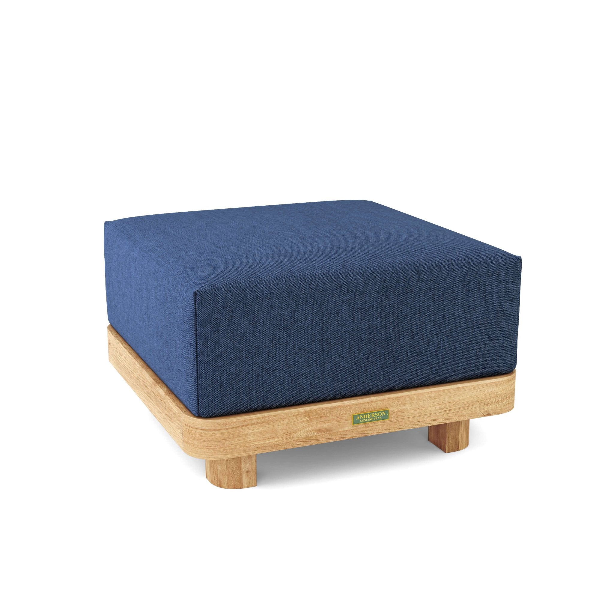 Granada Ottoman – Furniture (Navy) by Anderson Teak