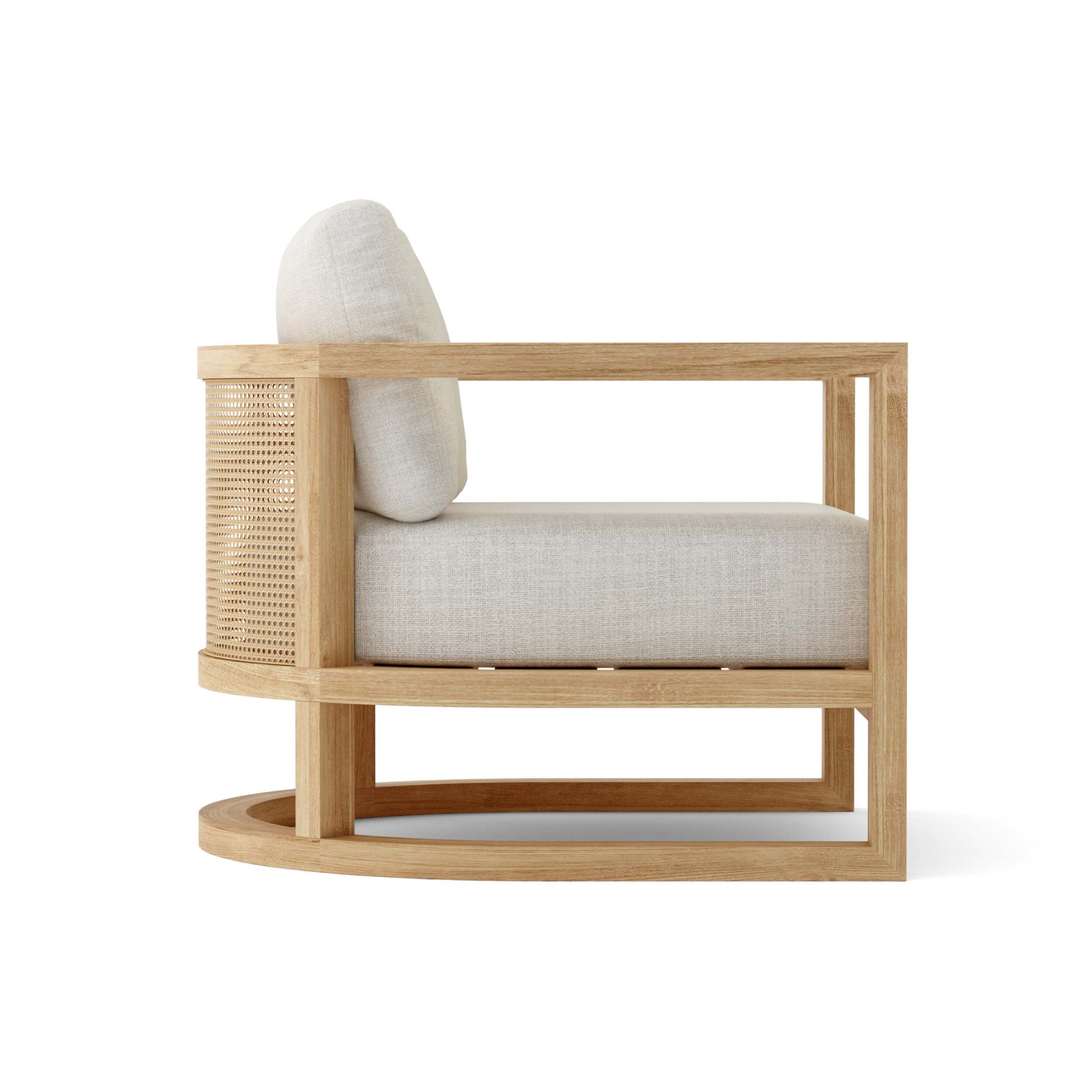 Junus Lounge Armchair – lounge chair () by Anderson Teak
