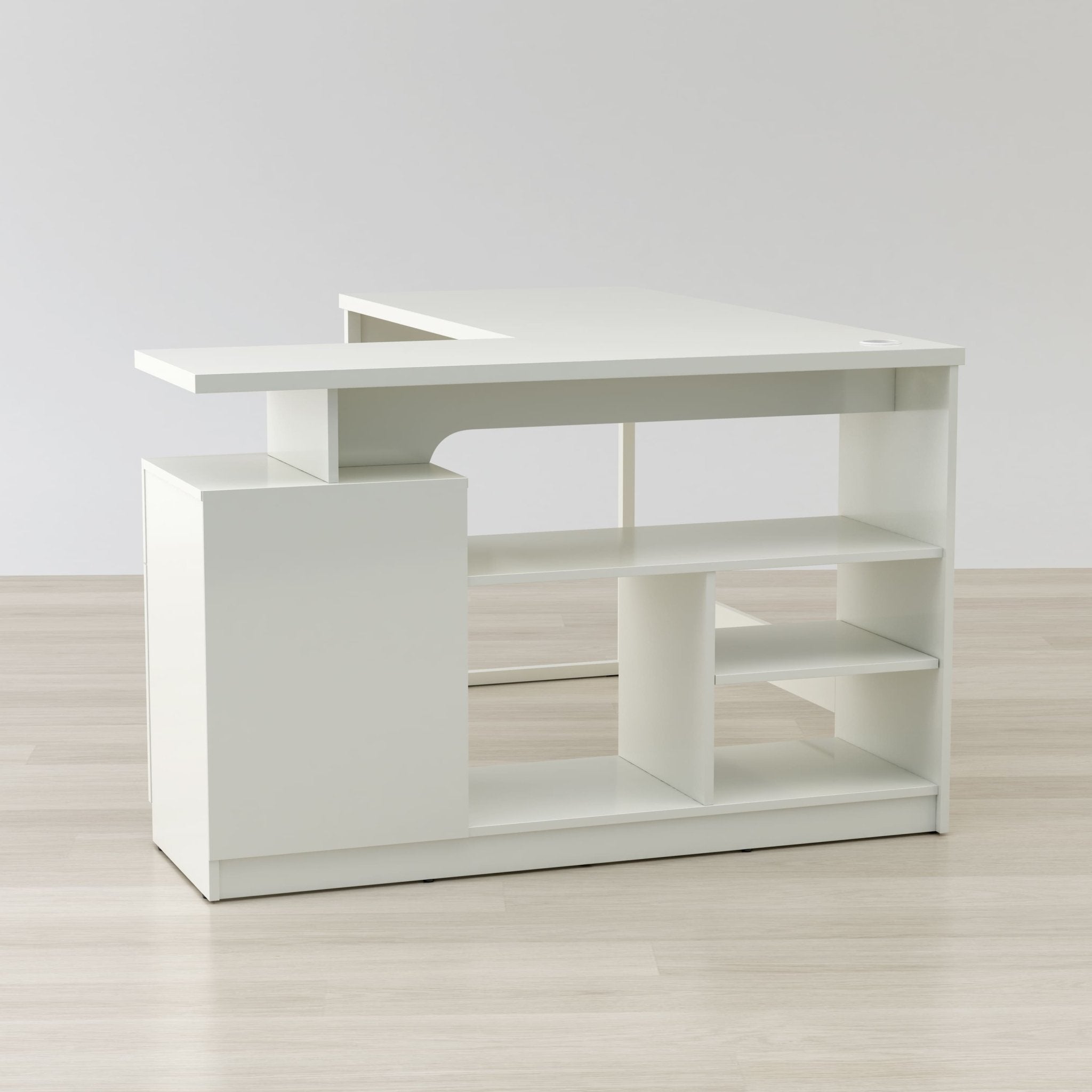 Lexi 55" Corner Desk – () by Modern Haus