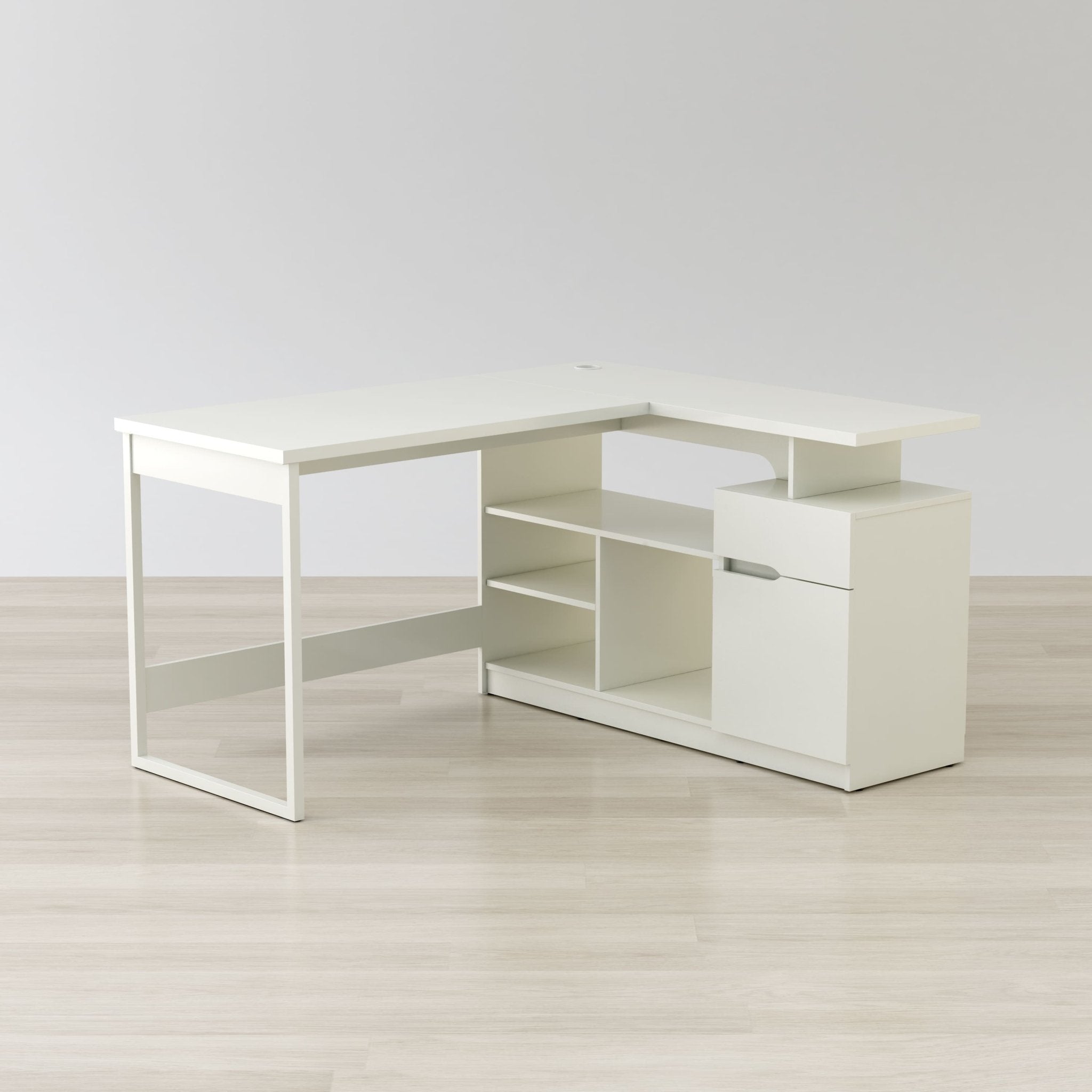 Lexi 55" Corner Desk – () by Modern Haus