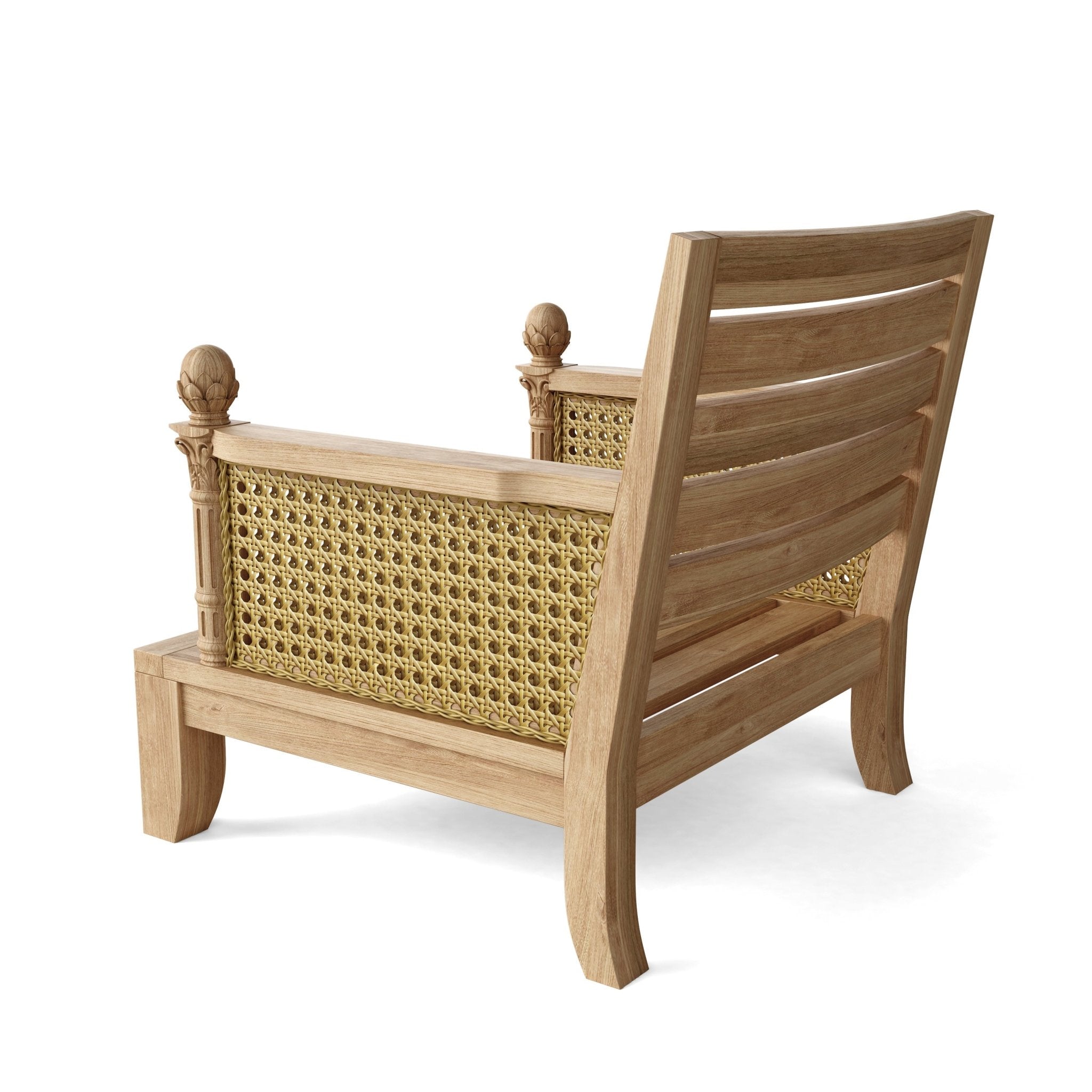 Luxe Deep Seating Armchair – (Cast Slate/Bliss Smoke) by Anderson Teak