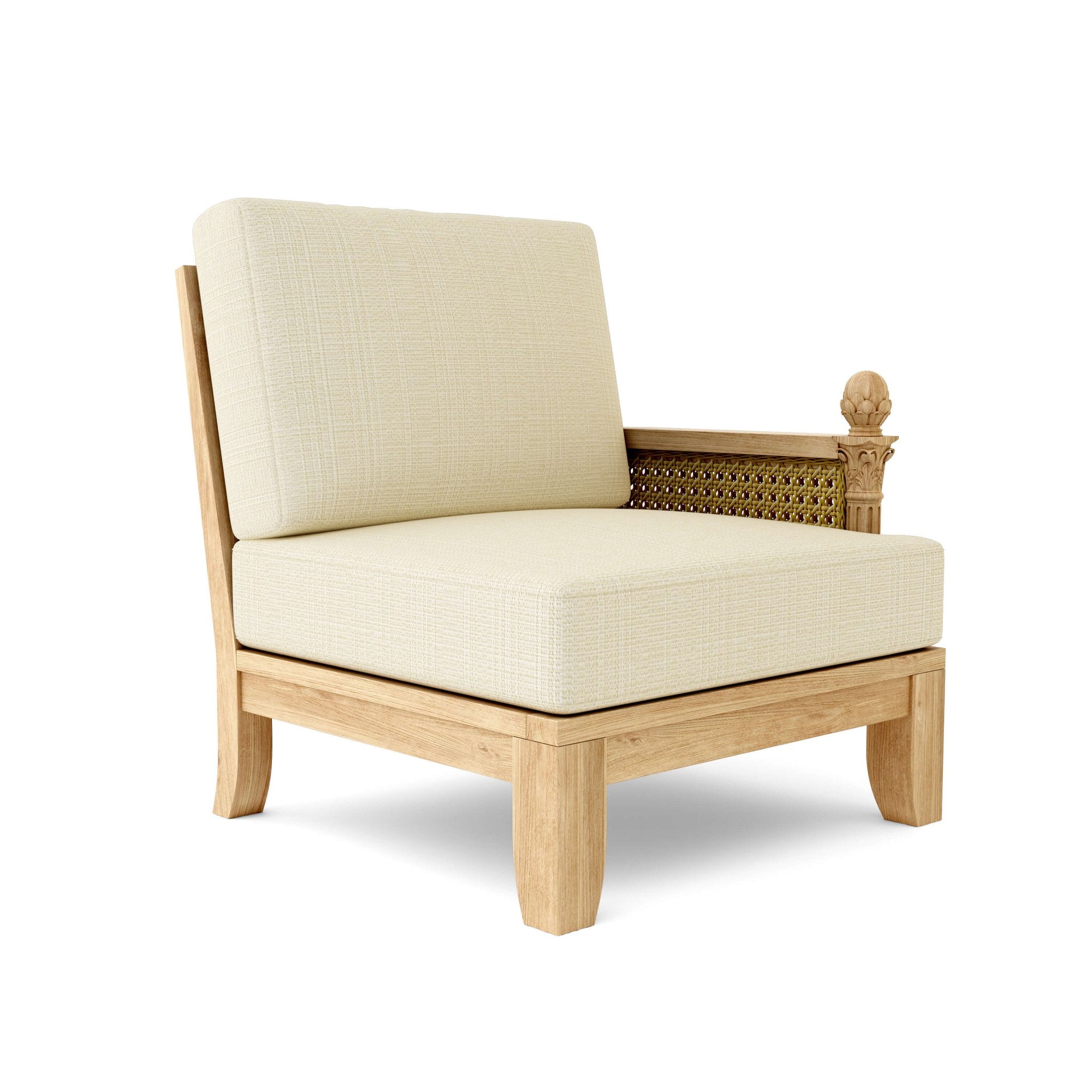 Luxe Left Modular – (Linen Antique Beige) by Anderson Teak