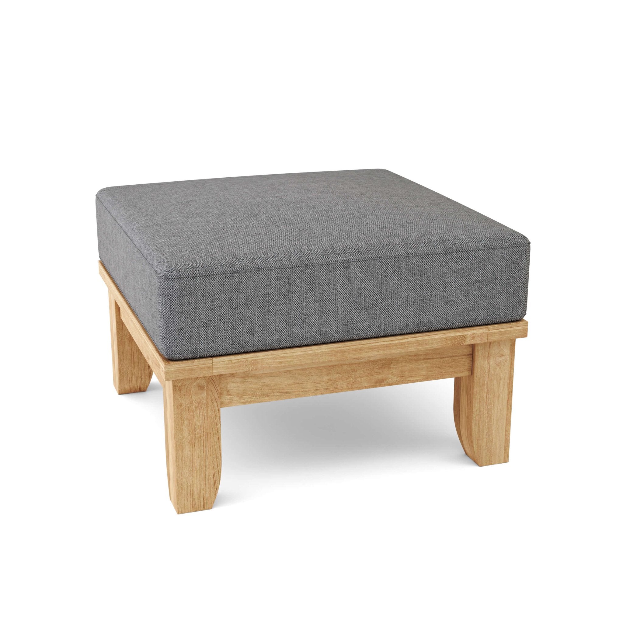 Luxe Ottoman – (Cast Slate/Bliss Smoke) by Anderson Teak