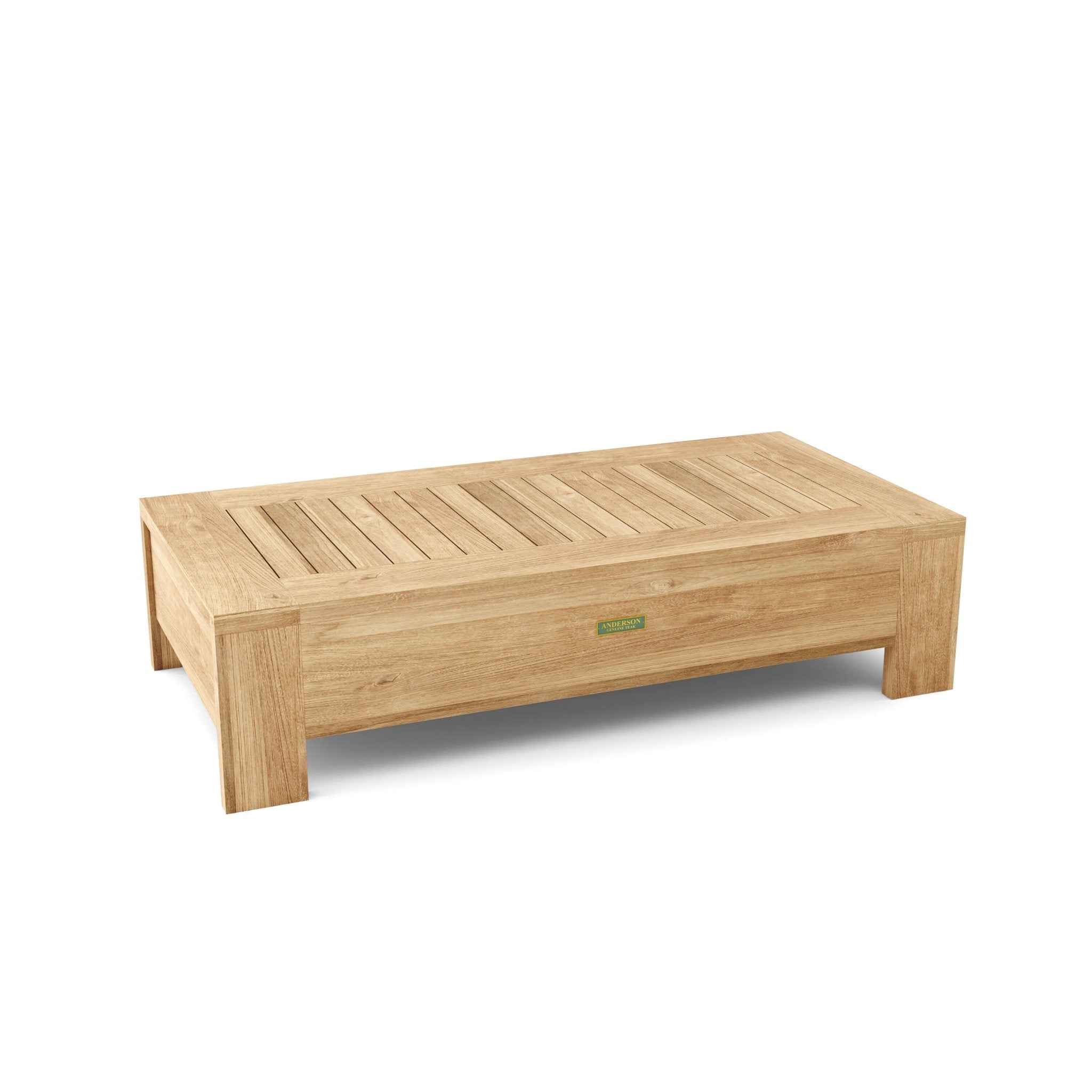 Madera Rectangular Coffee Table – () by Anderson Teak