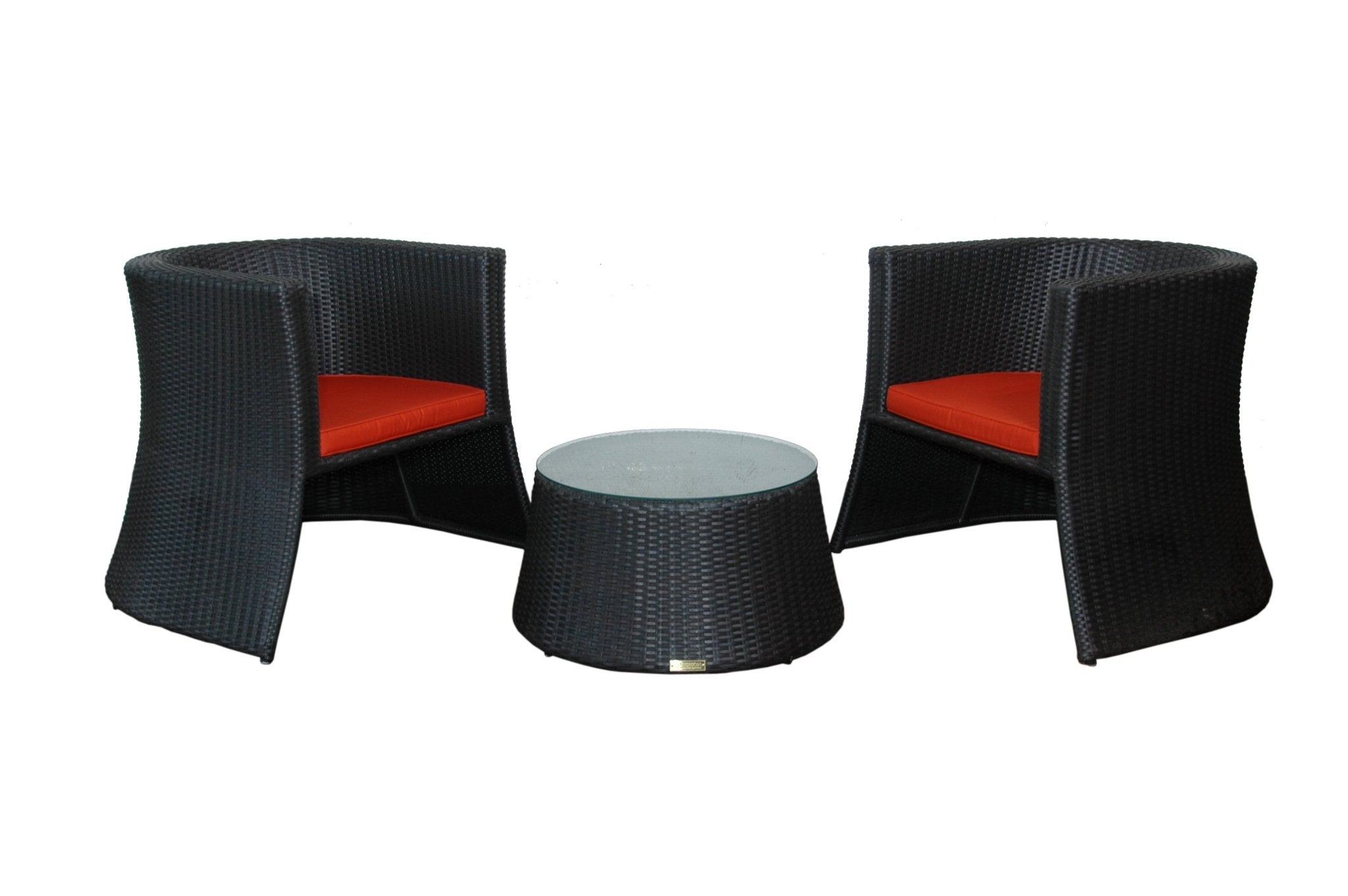 Milano Table Set – () by Anderson Teak