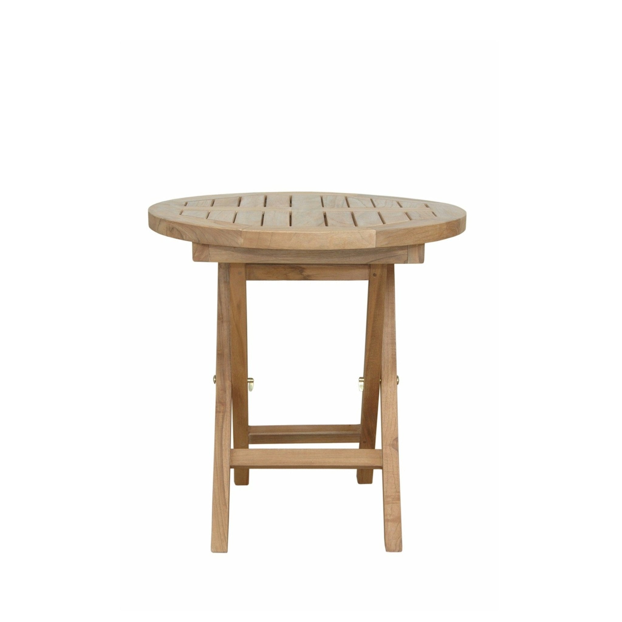 Montage 20" Round Side Folding Table – () by Chapman Collection