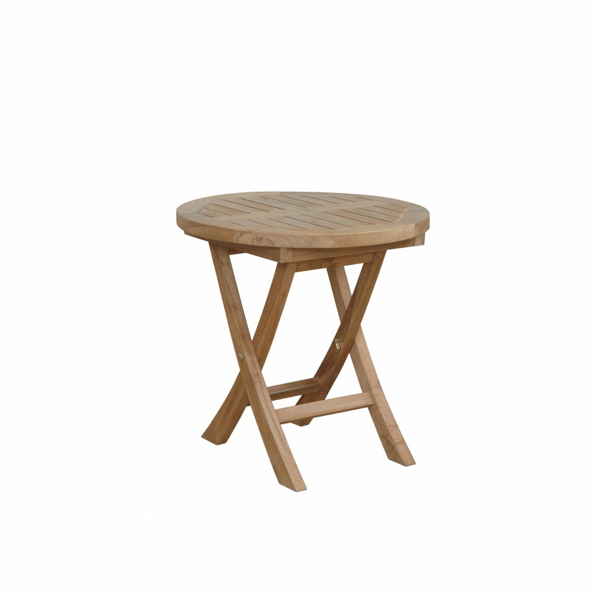 Montage 20" Round Side Folding Table – () by Chapman Collection