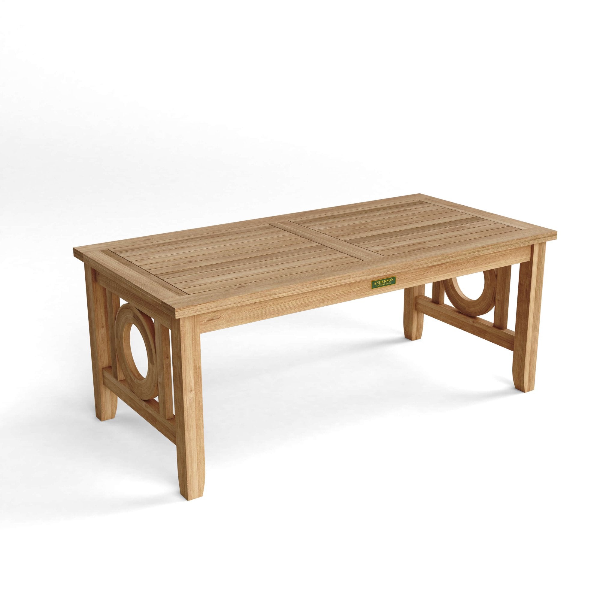Natsepa Rectangular Coffee Table – () by Anderson Teak