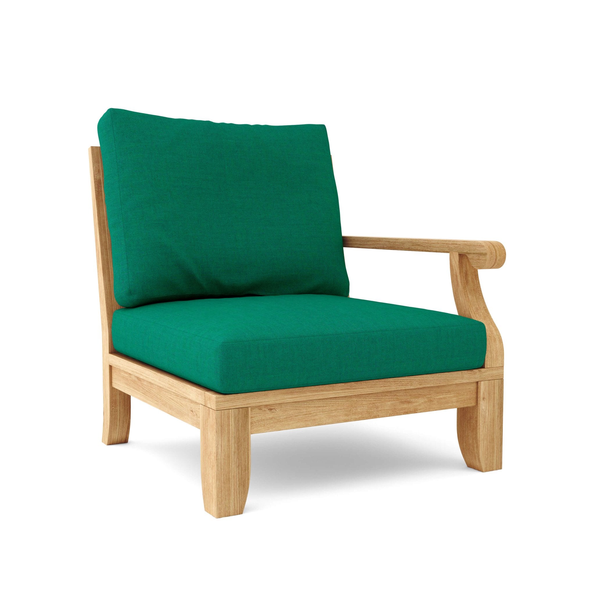 Riviera Left Modular – (Forest Green) by Anderson Teak