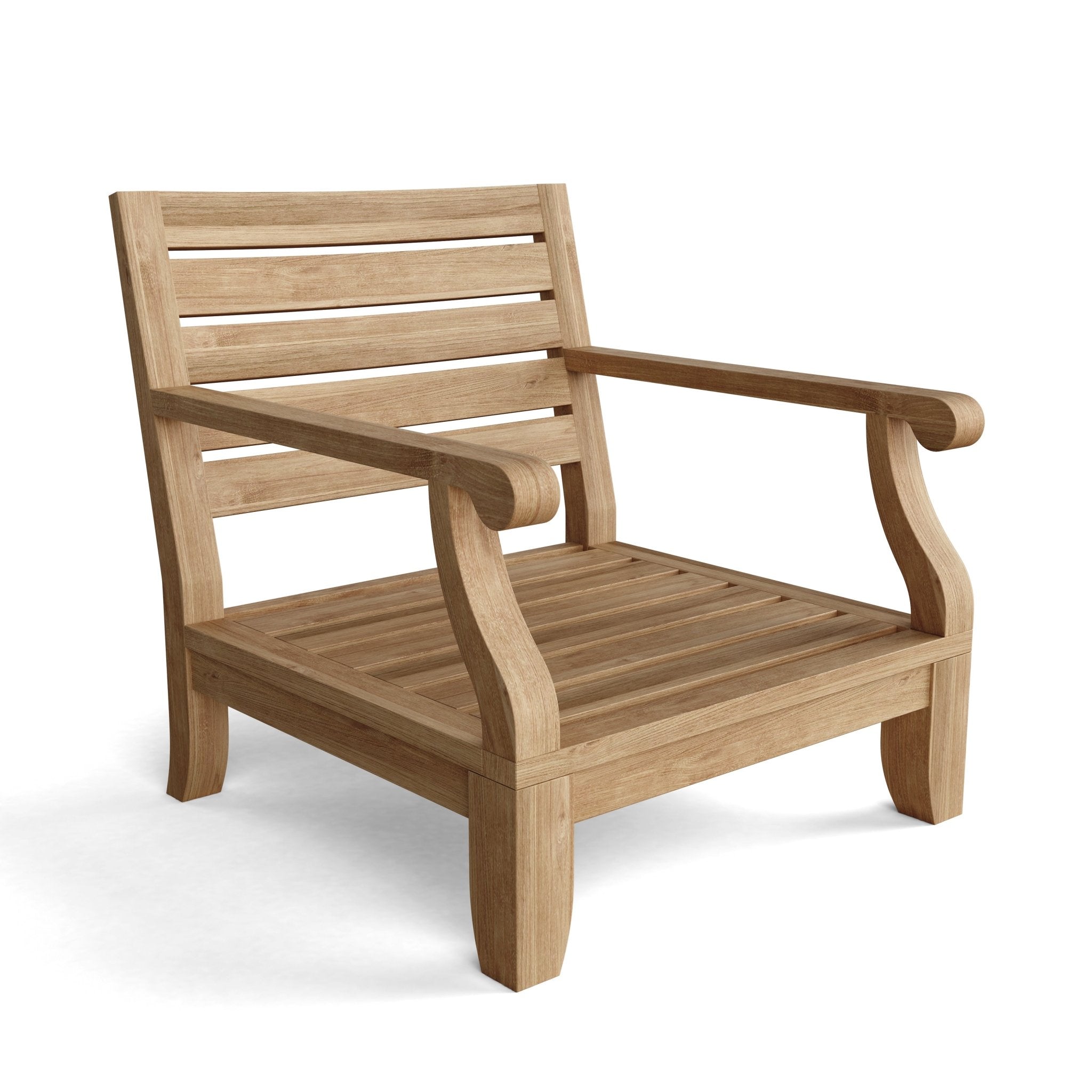 Riviera Modular Armchair – (Cast Slate) by Anderson Teak