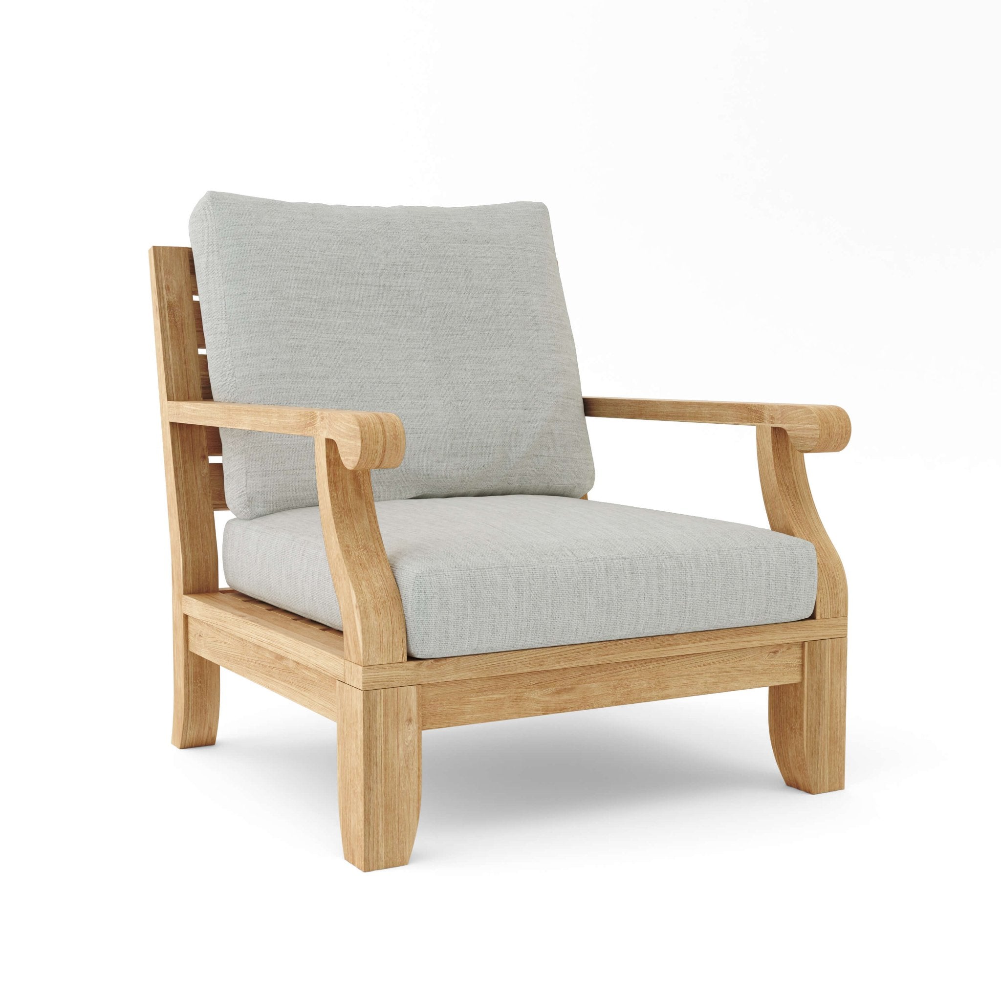 Riviera Modular Deep Seating Set – (Cast Slate) by Anderson Teak